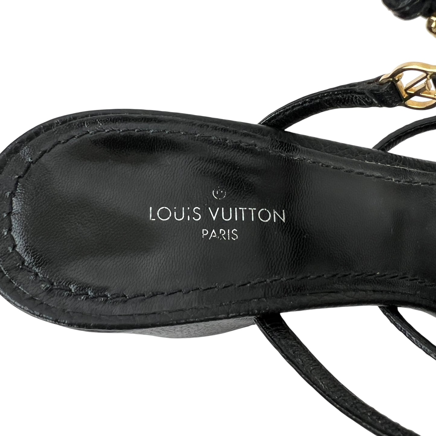 Louis Vuitton Leather Roma Heels