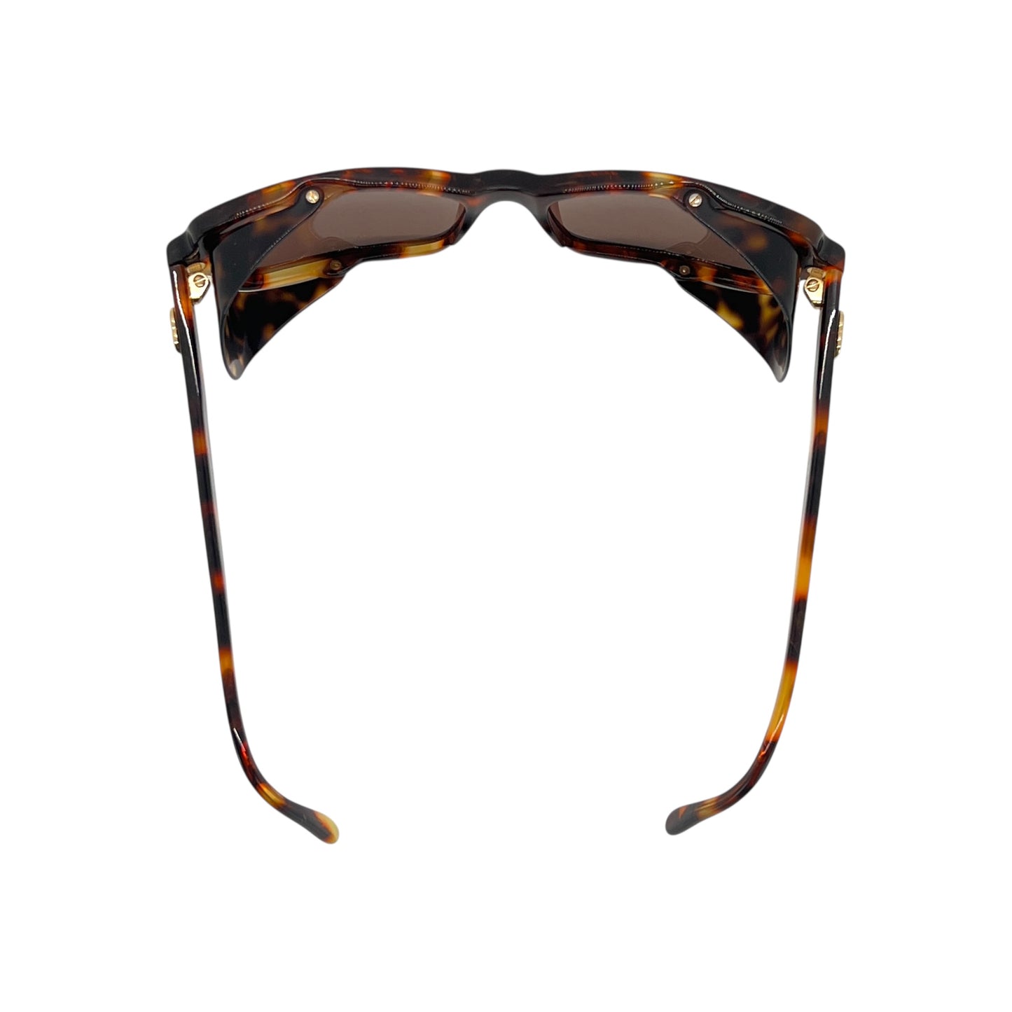 Chanel Tortoise Shell Blinder Sunglasses