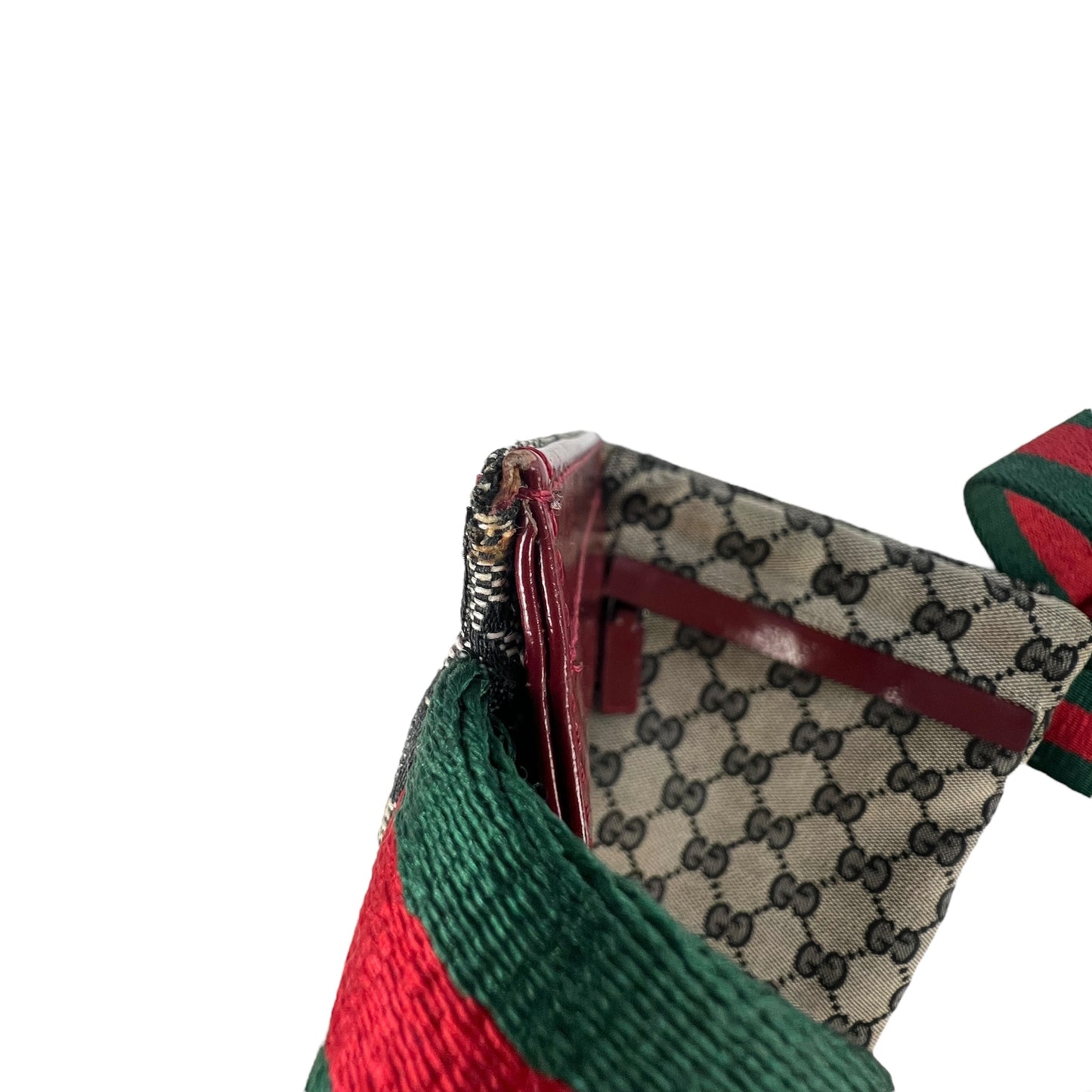 Gucci Monogram Canvas Sherry Line Belt Bag