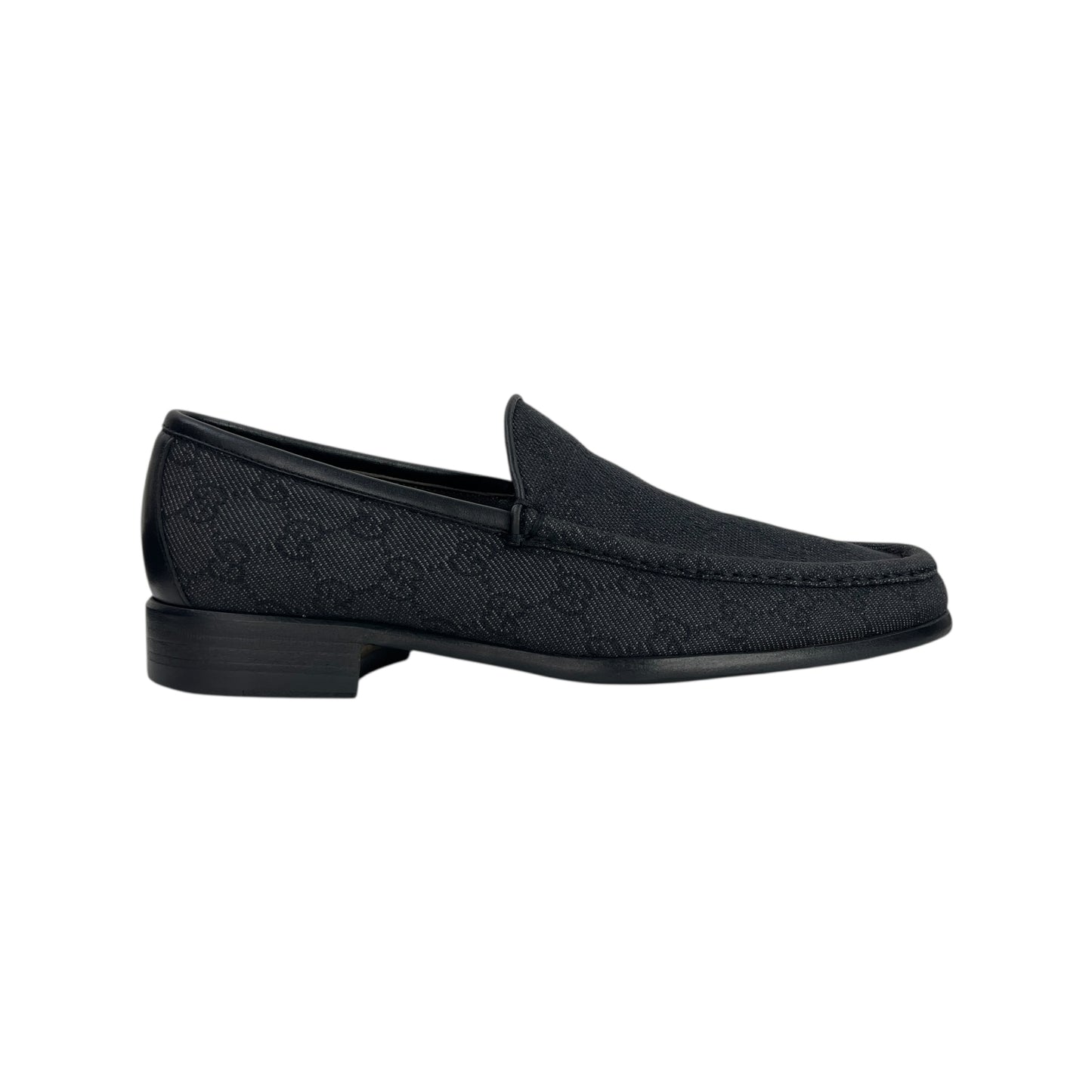 Gucci Monogram Canvas Loafers