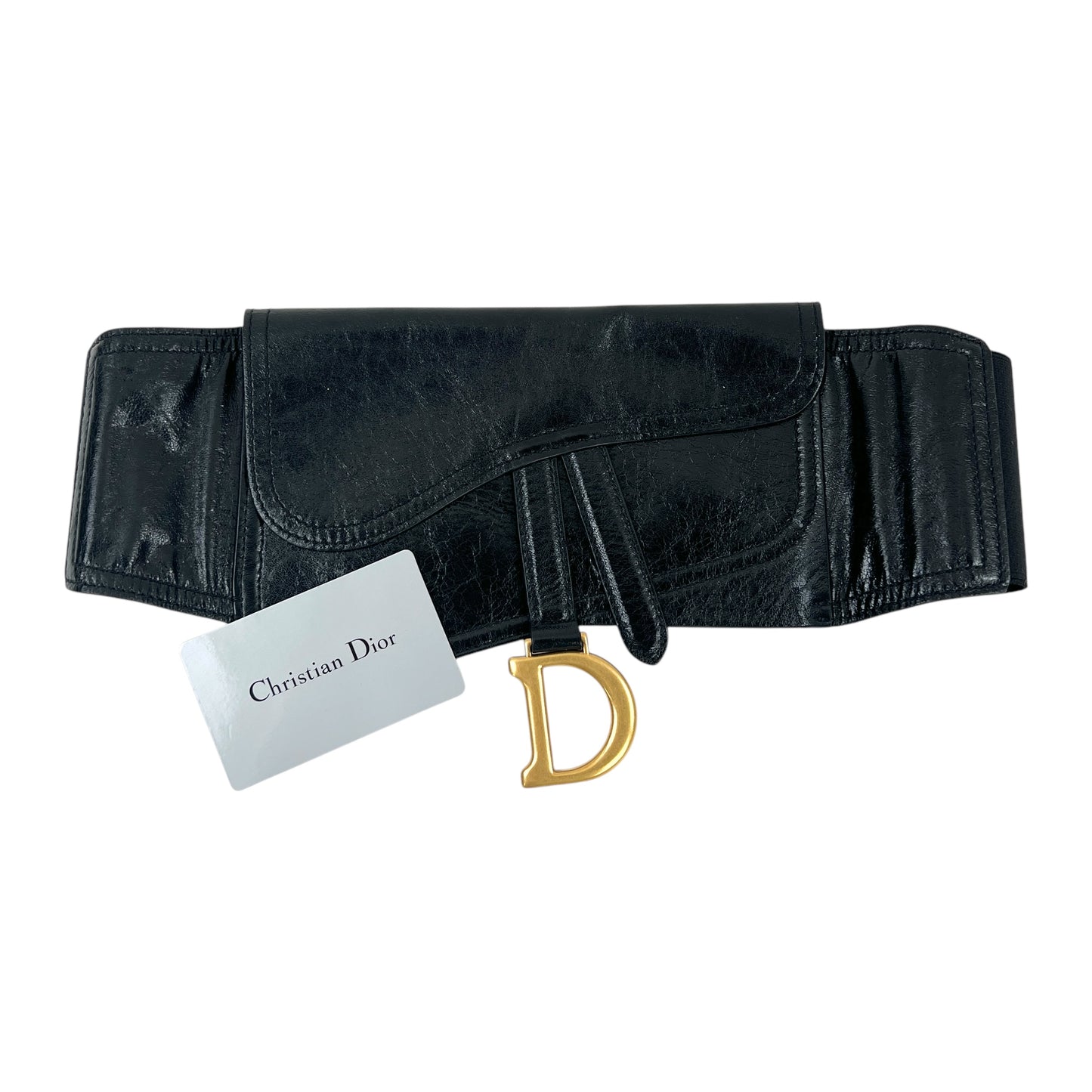 Dior Vintage Saddle Waist Belt