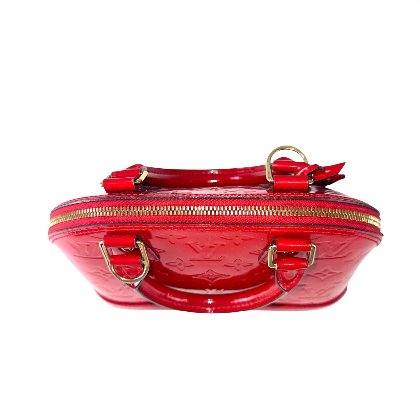 Louis Vuitton Vernis Gold BB Two-Way Handbag