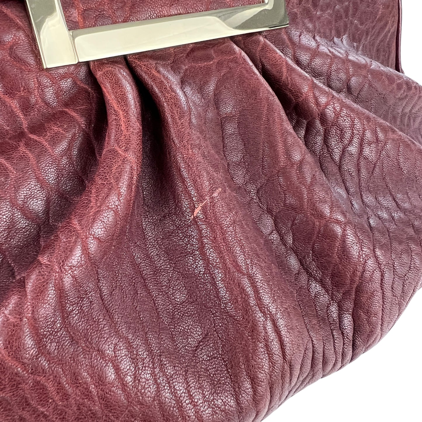 Fendi Mia Leather Shoulder Bag