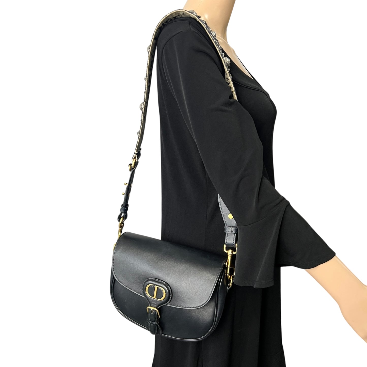 Dior Leather Crossbody Satchel