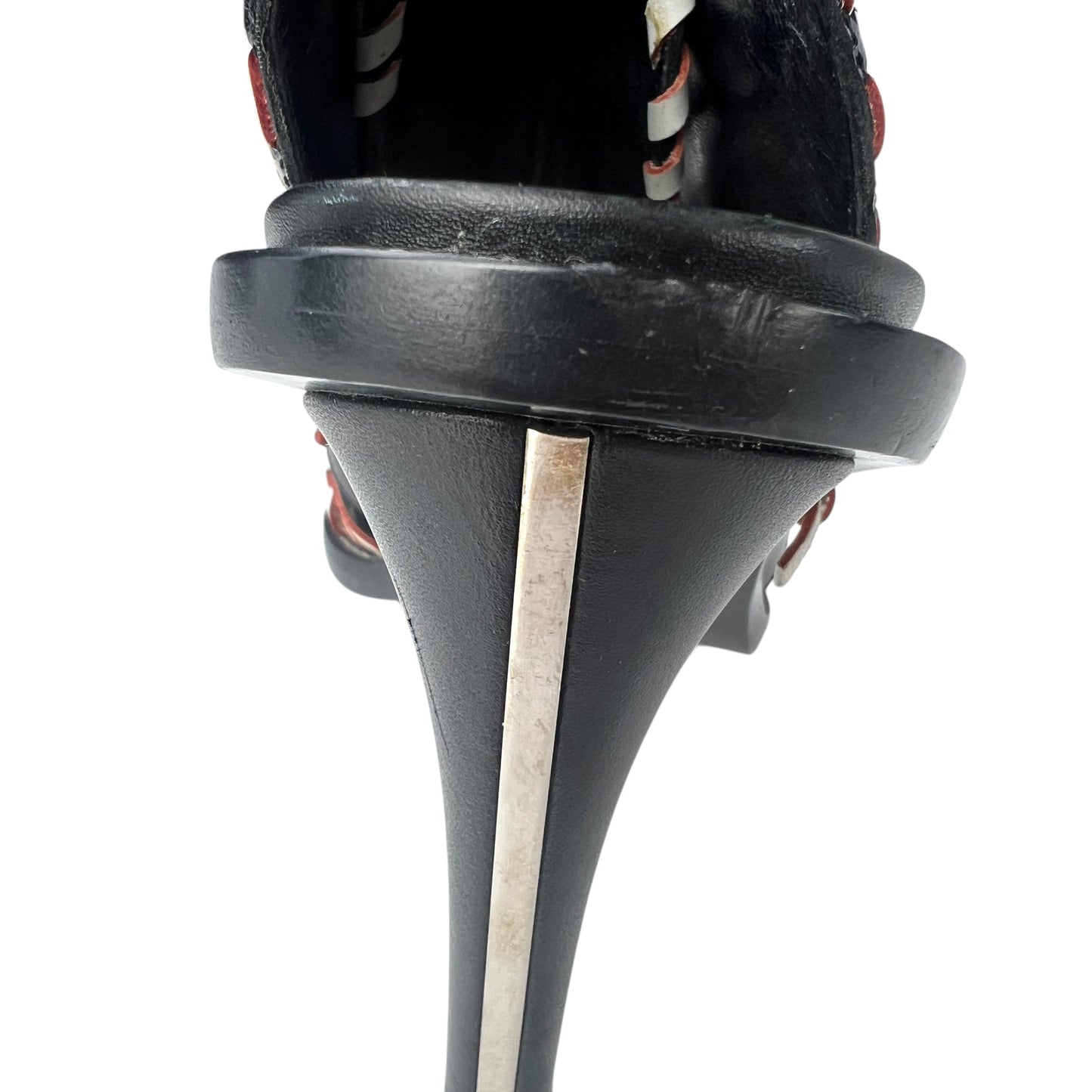 Louis Vuitton Leather Lace-Up Heels