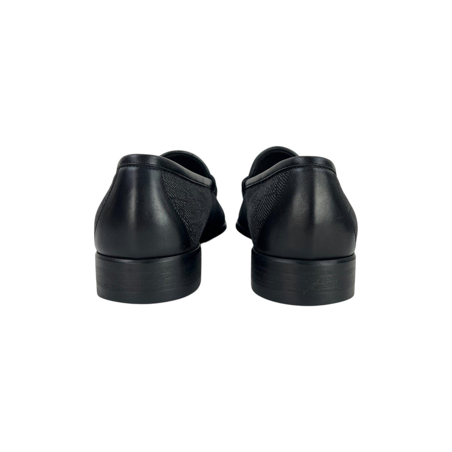 Gucci Monogram Canvas Loafers