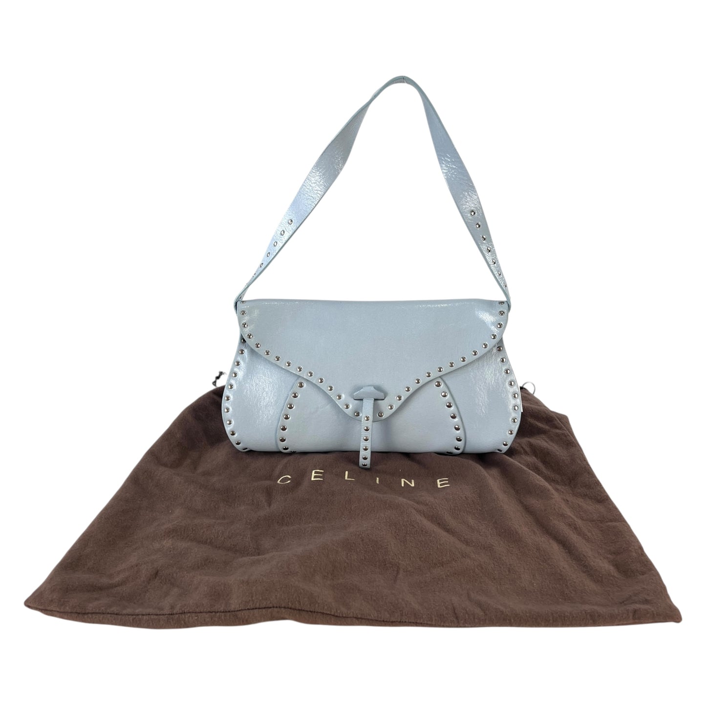 Celine Studded Shoulder Bag