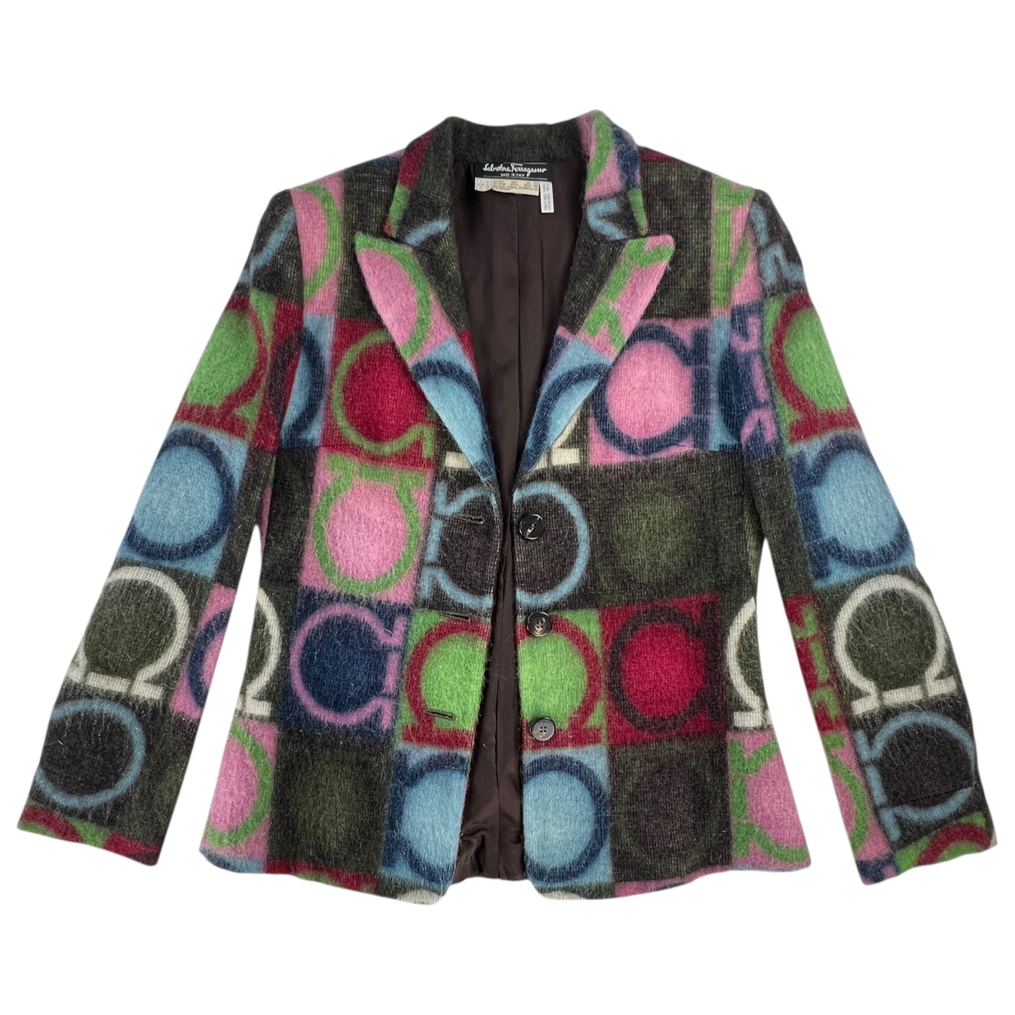 Ferragamo Gancini Mohair Suit Set