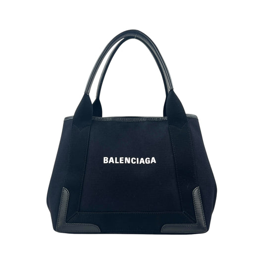 Balenciaga Cabas Canvas Tote Bag
