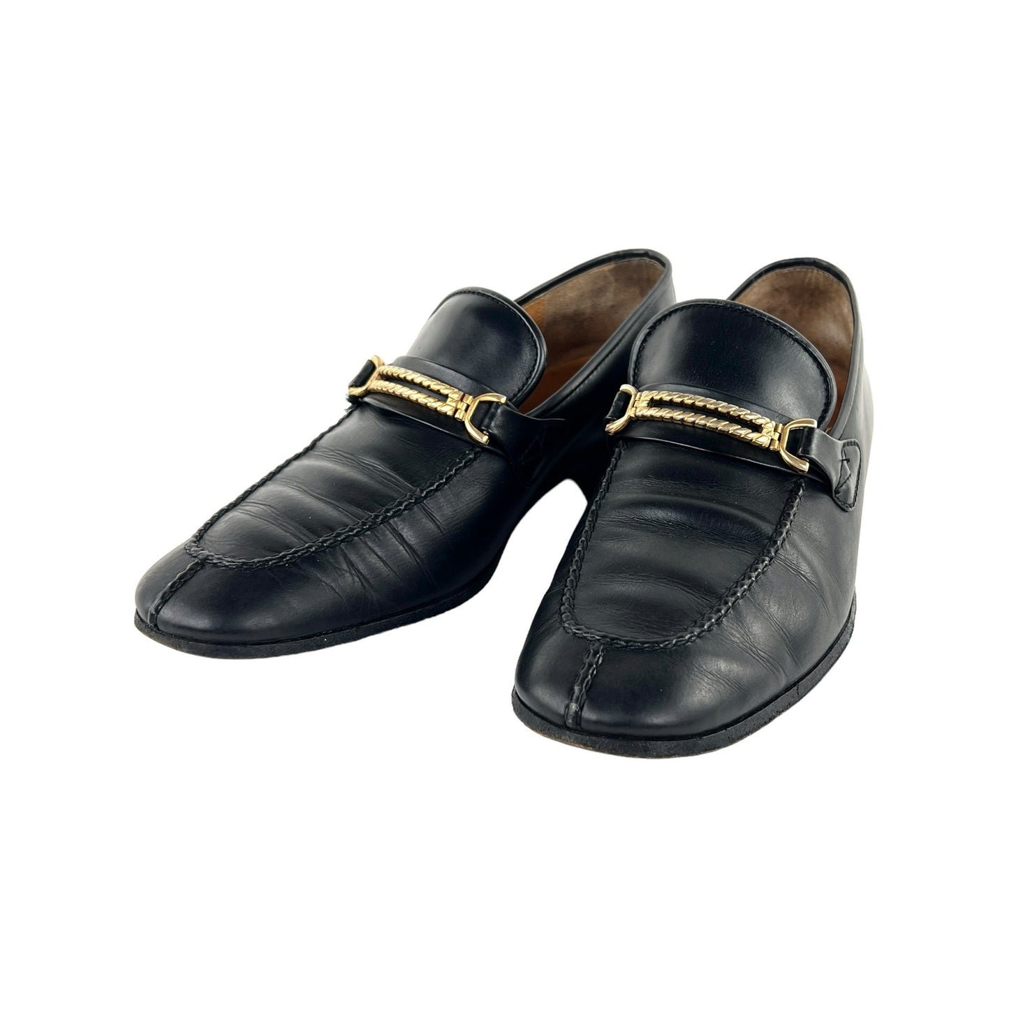 Gucci Vintage Men’s Leather Loafers
