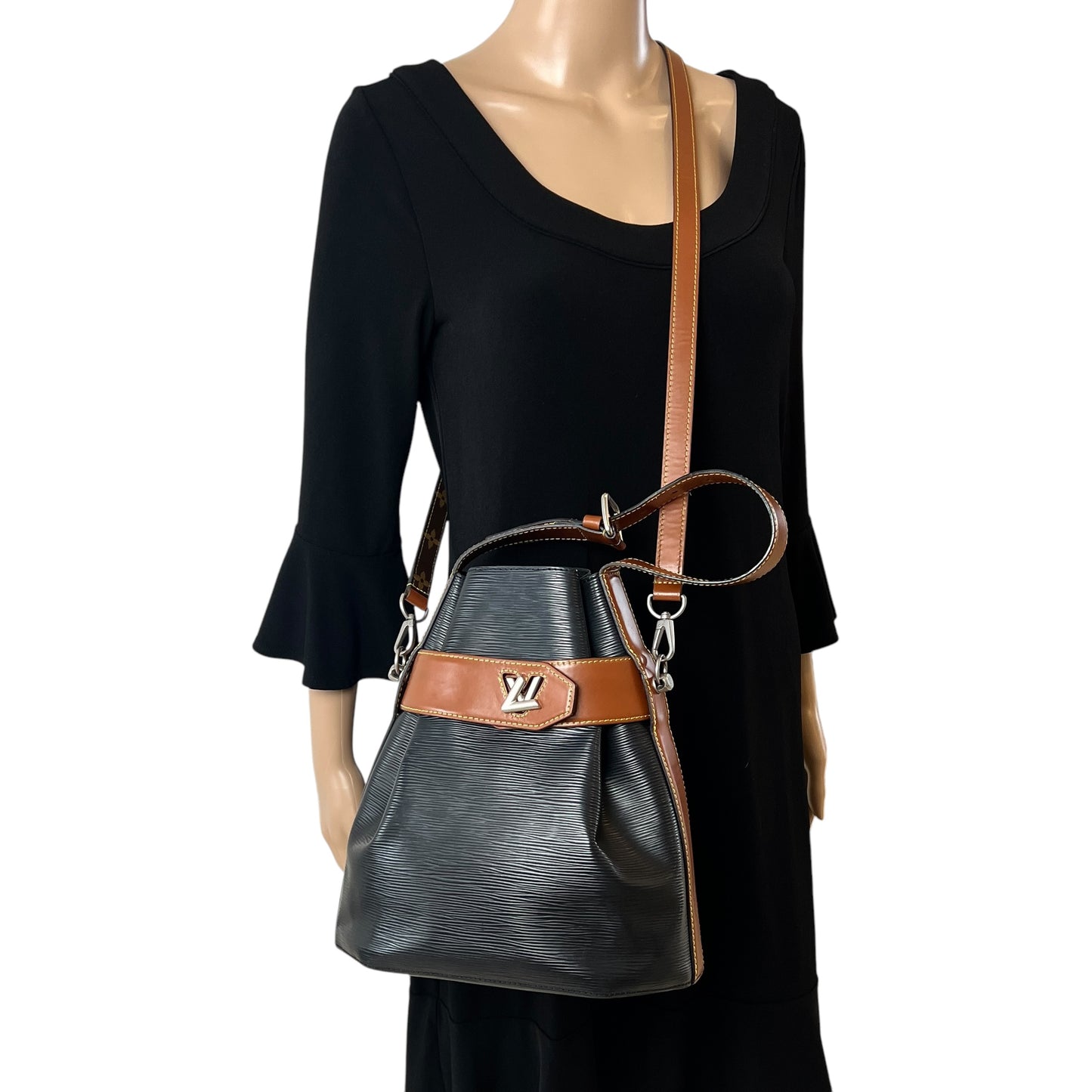 Louis Vuitton Twist Epi Leather Bucket Bag