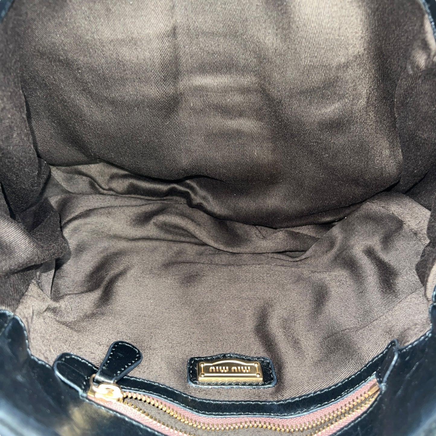 Miu Miu Matelassé Nappa Gaufre Leather Two-Way Bag