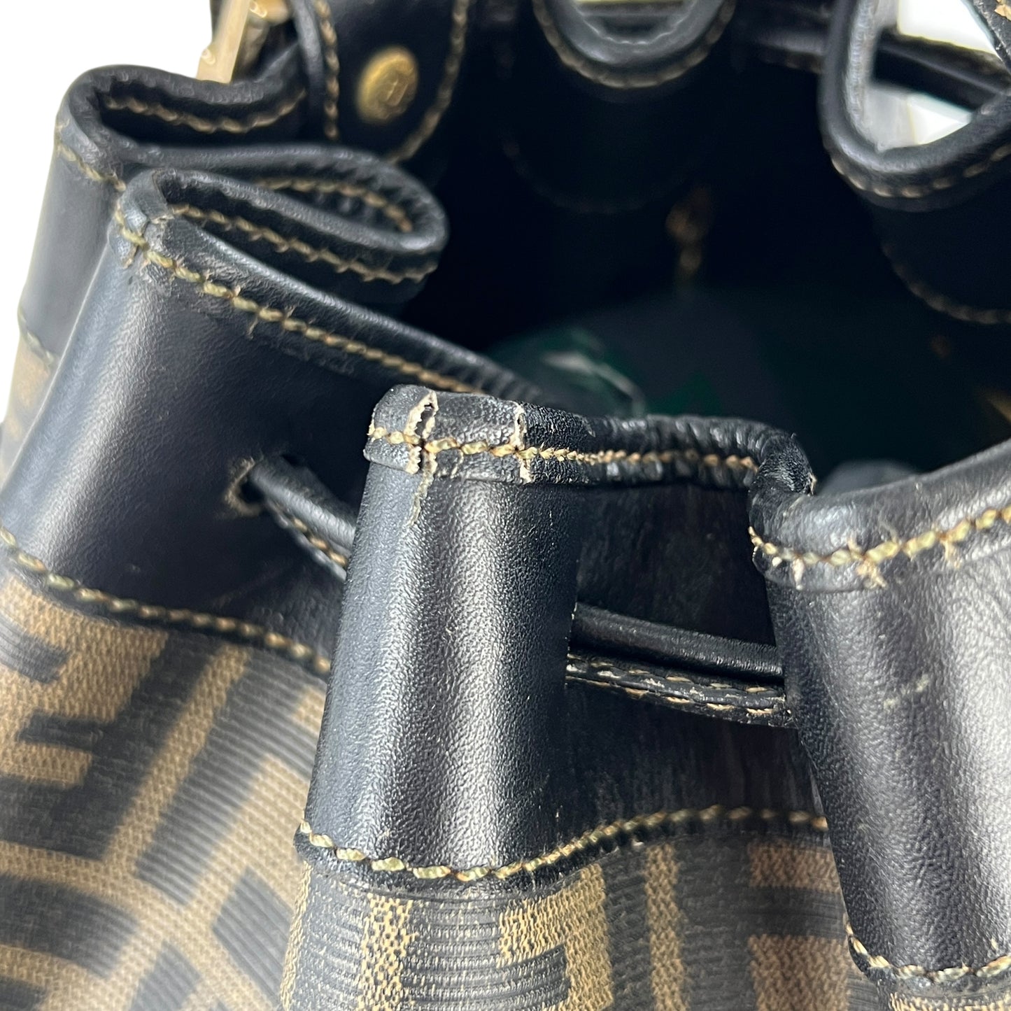 Fendi Vintage Zucca Bucket Bag