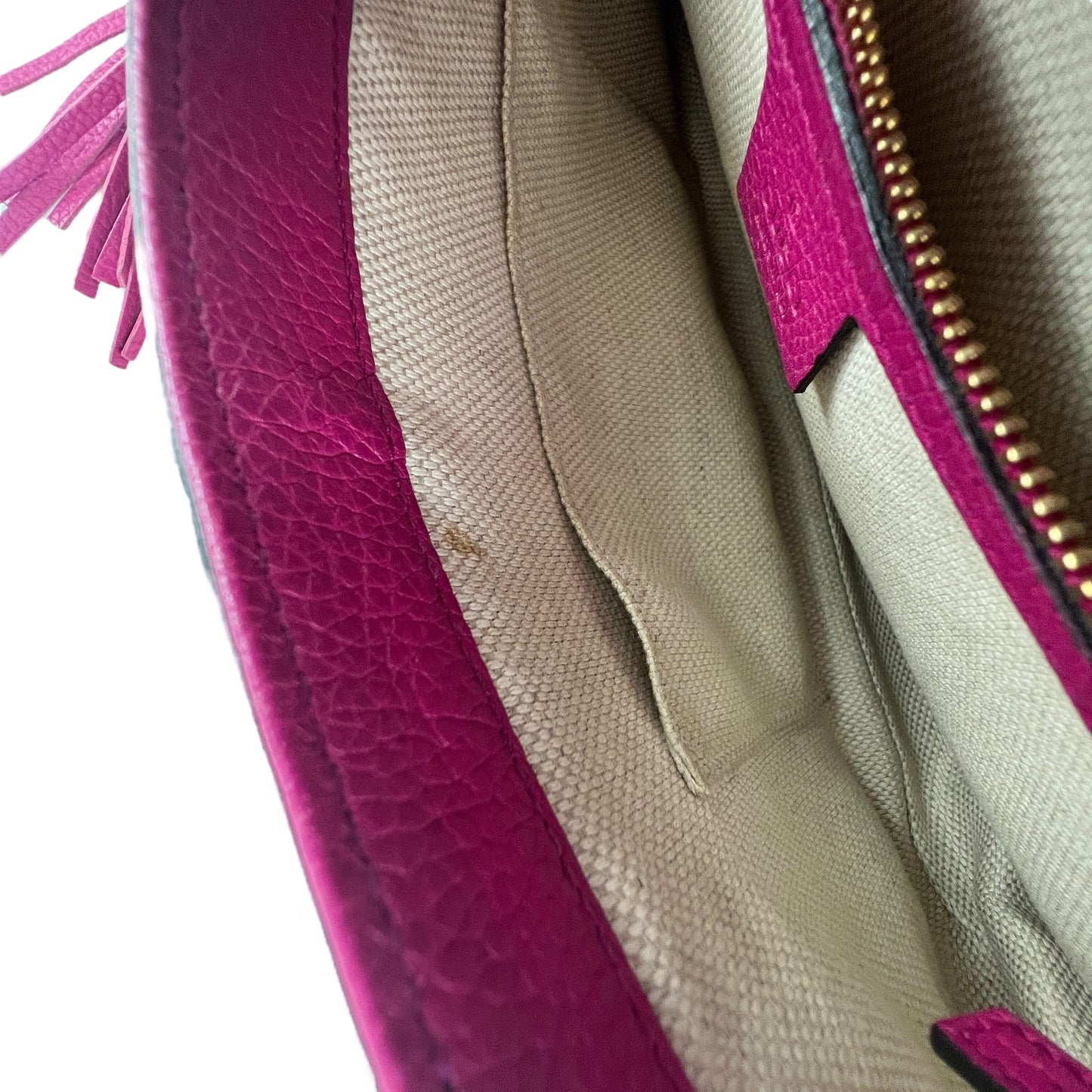 Gucci Soho Fringe Chain Shoulder Bag