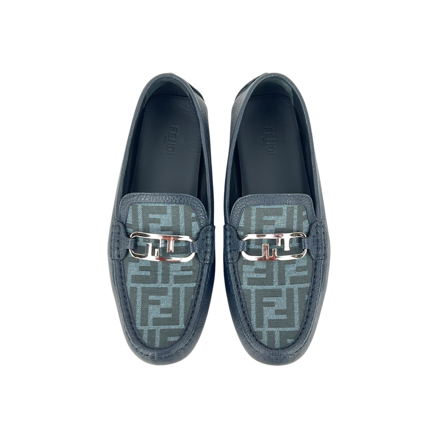 Fendi Zucca Loafers