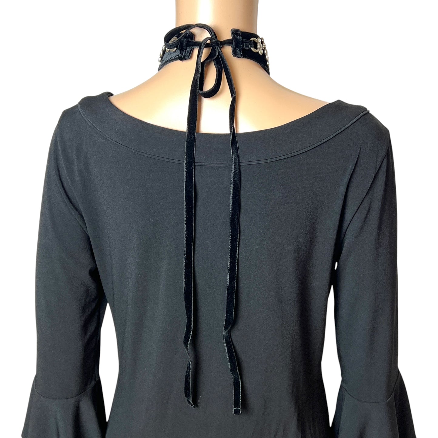 YSL Vintage Tom Ford Velvet Plate Choker