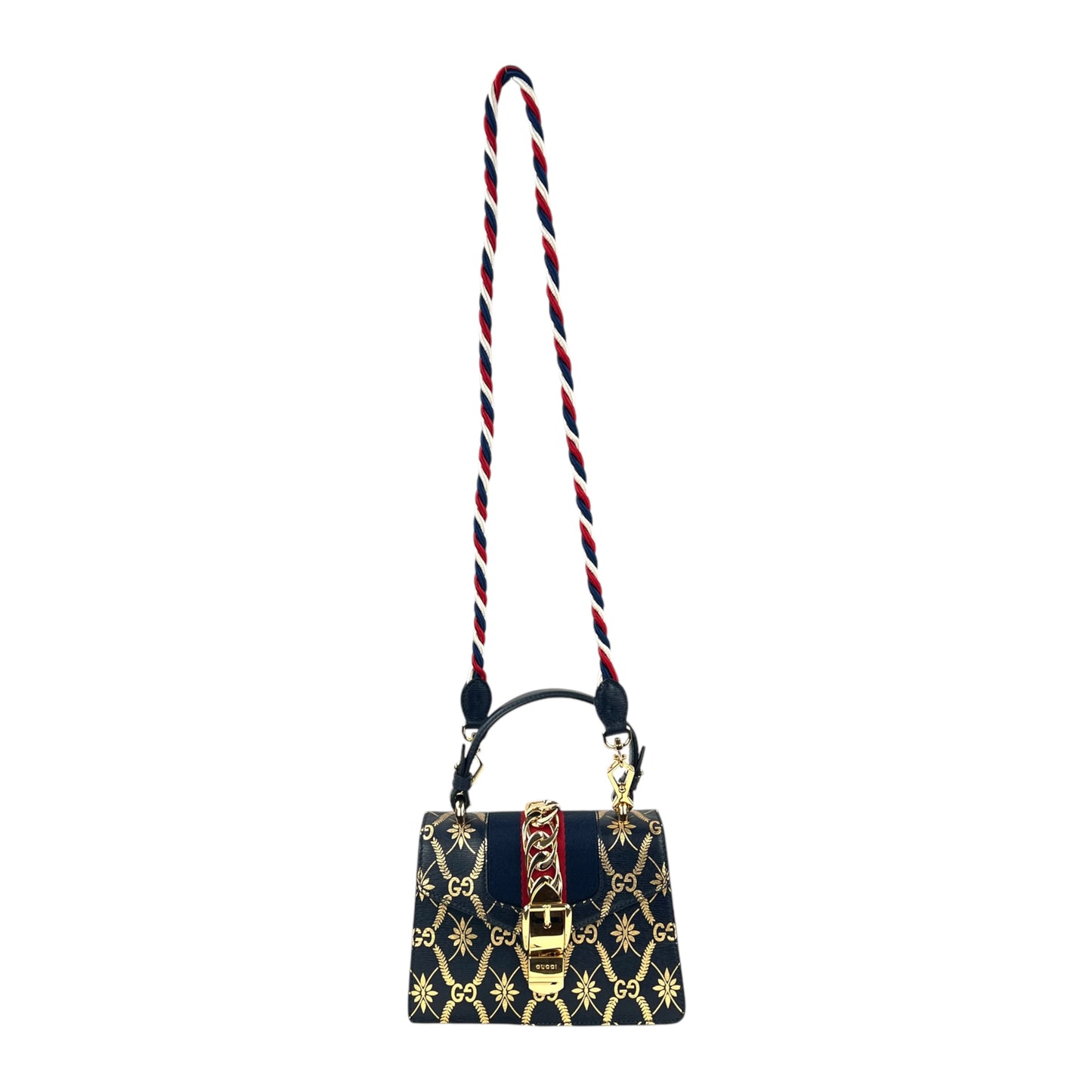 Gucci Monogram Sylvie Two-Way Bag