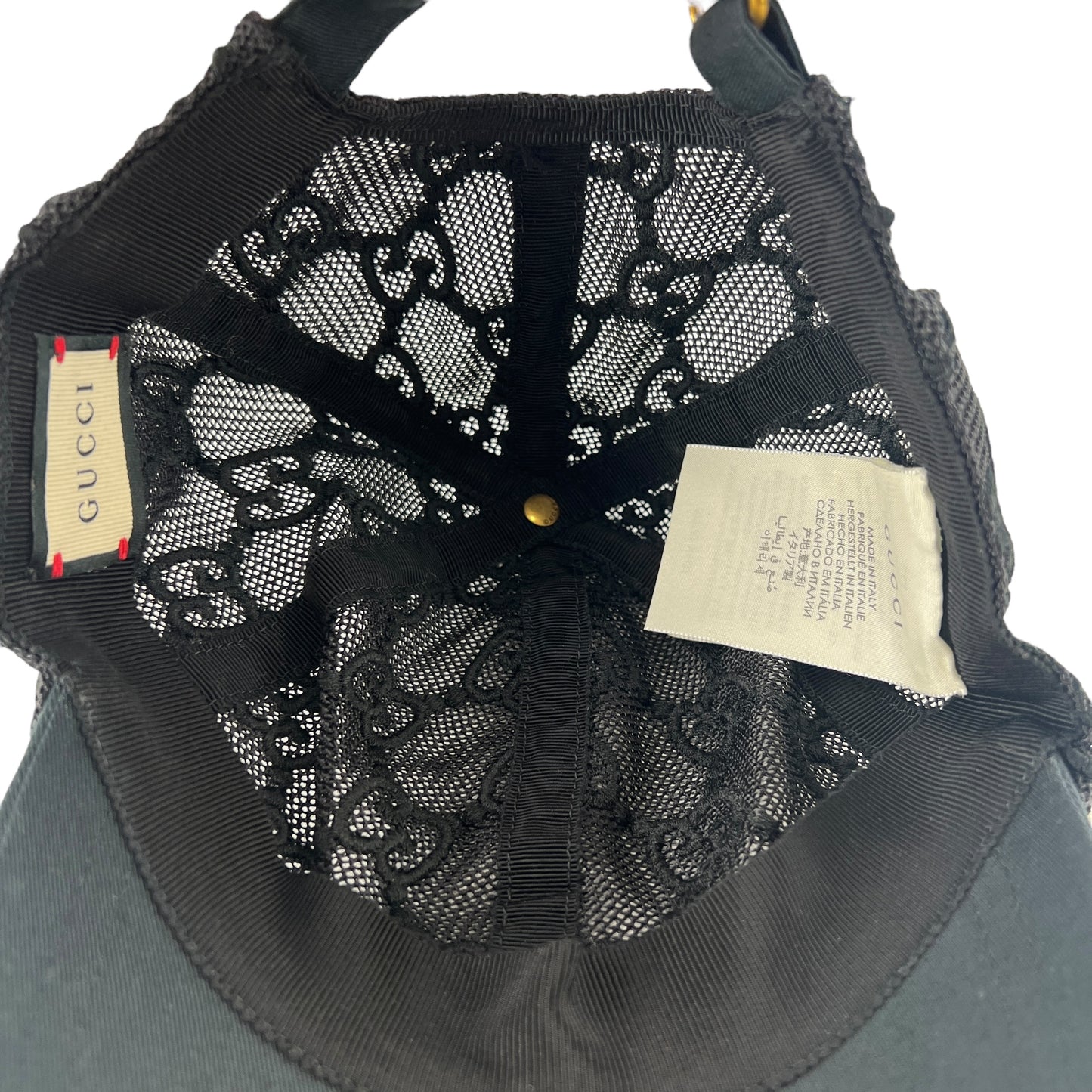 Gucci Mesh Lace Cap