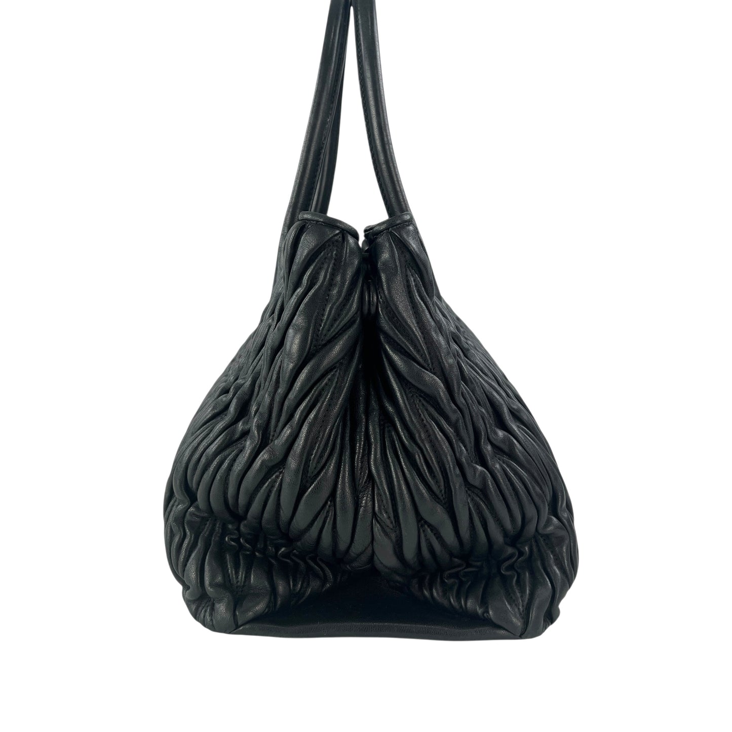 Miu Miu Matelassé Leather Handbag