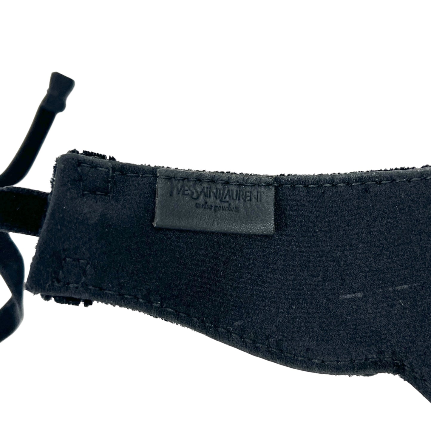 YSL Vintage Tom Ford Velvet Plate Choker