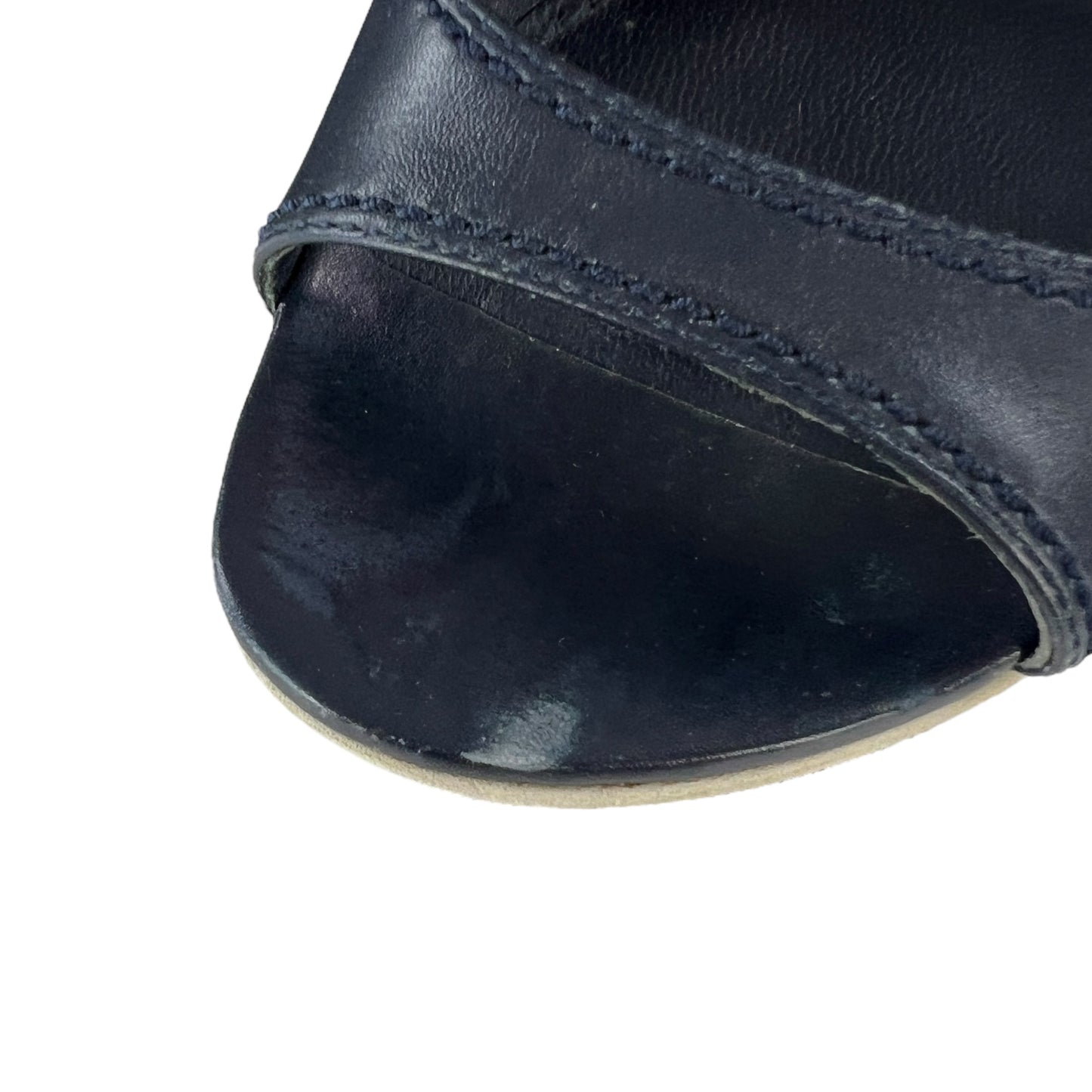 Louis Vuitton Denim Wedge Sandals