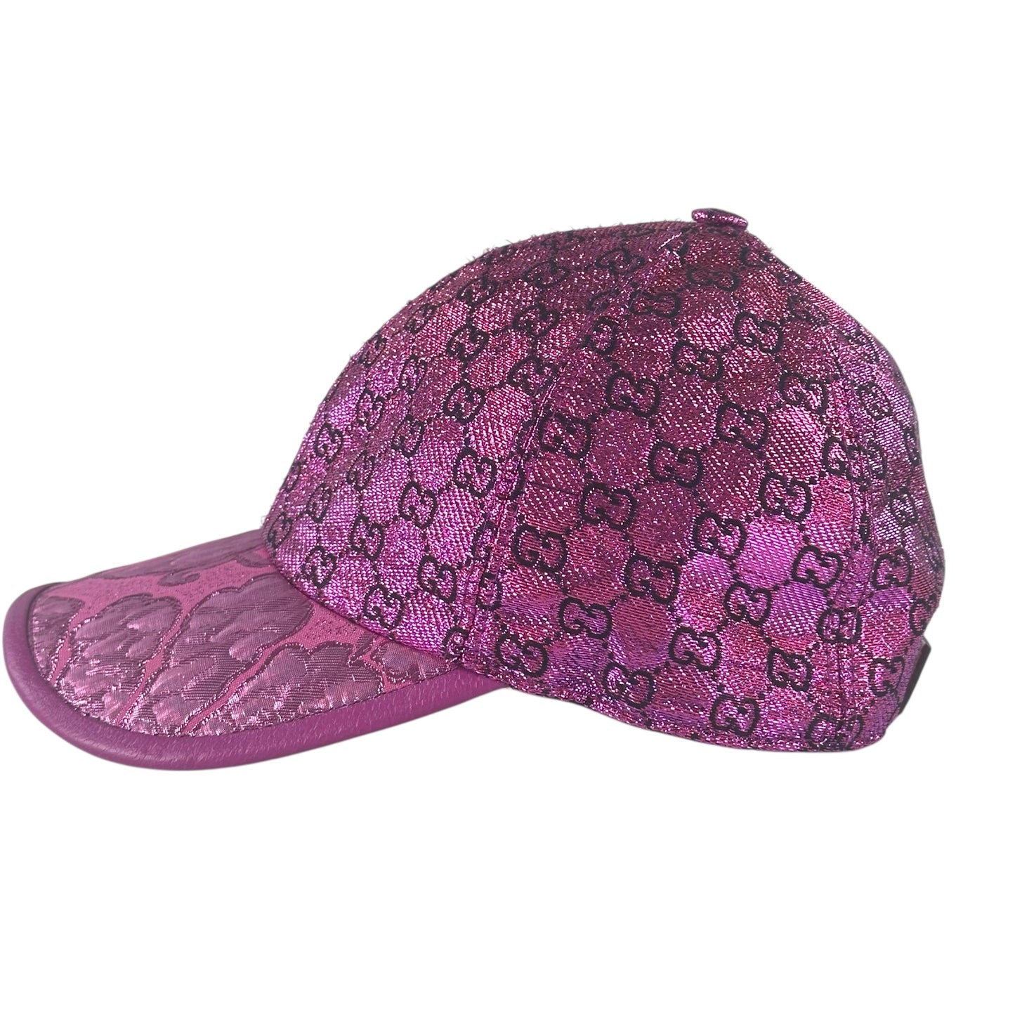 Gucci Metallic Monogram Baseball Hat
