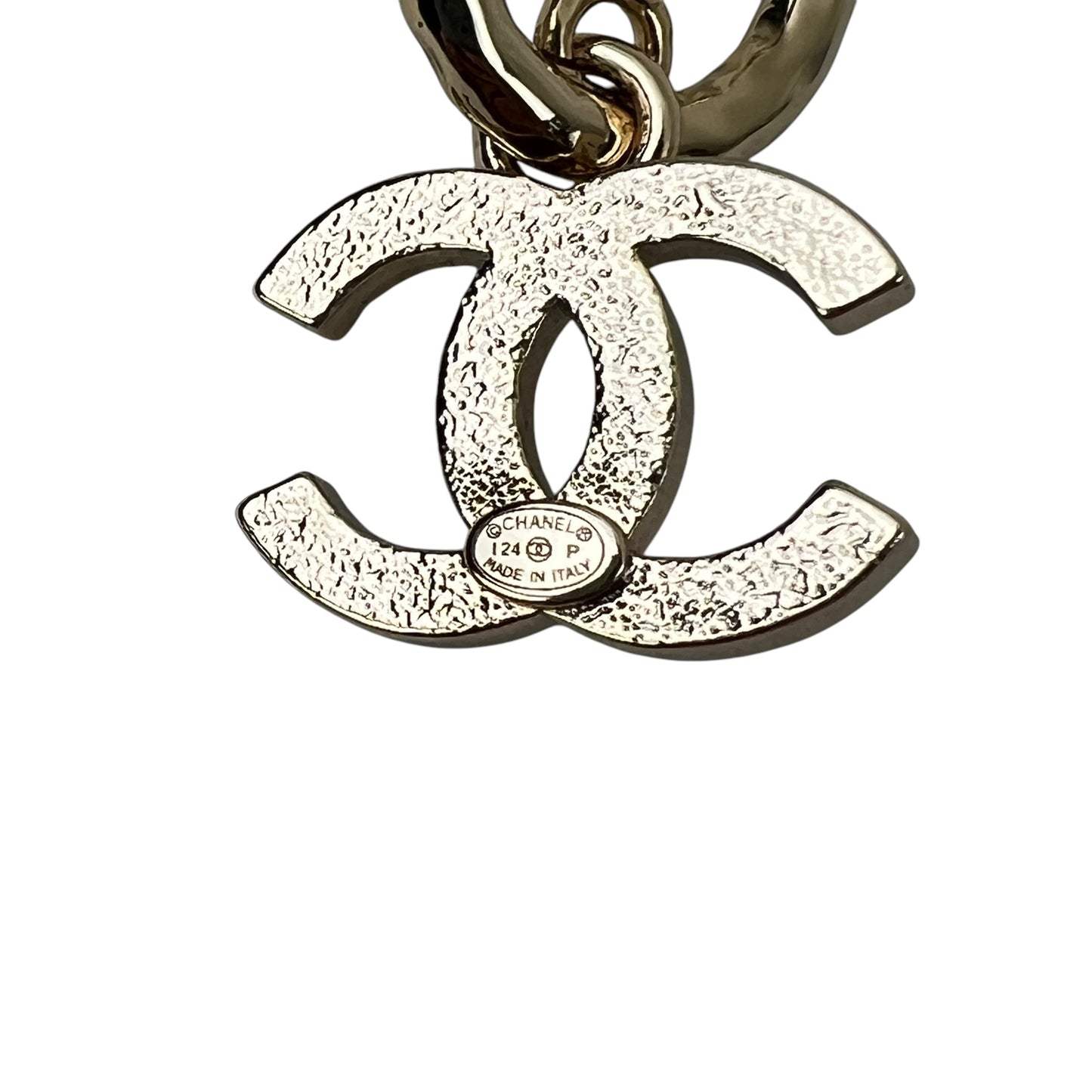 Chanel CC Drop Earrings