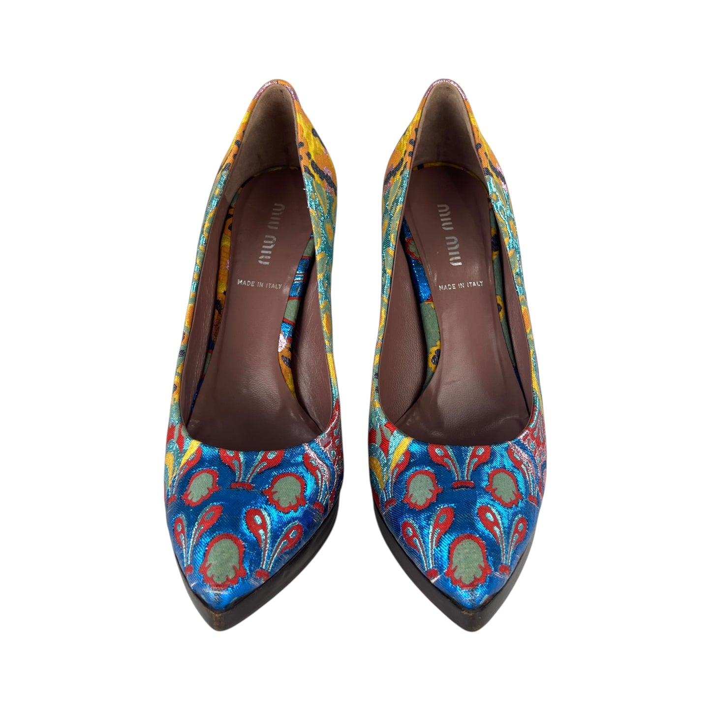 Miu Miu Brocade Heels