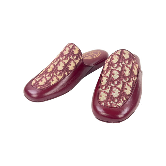 Dior Vintage Trotter Slippers