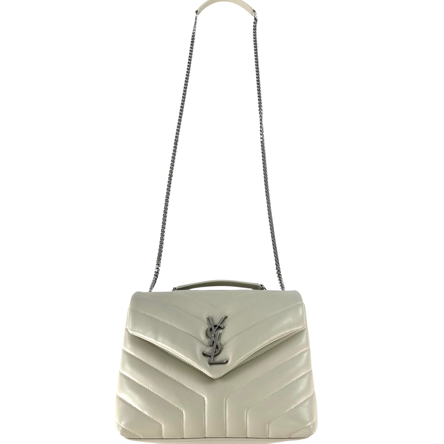 Saint Laurent Quilted Loulou Crossbody Bag