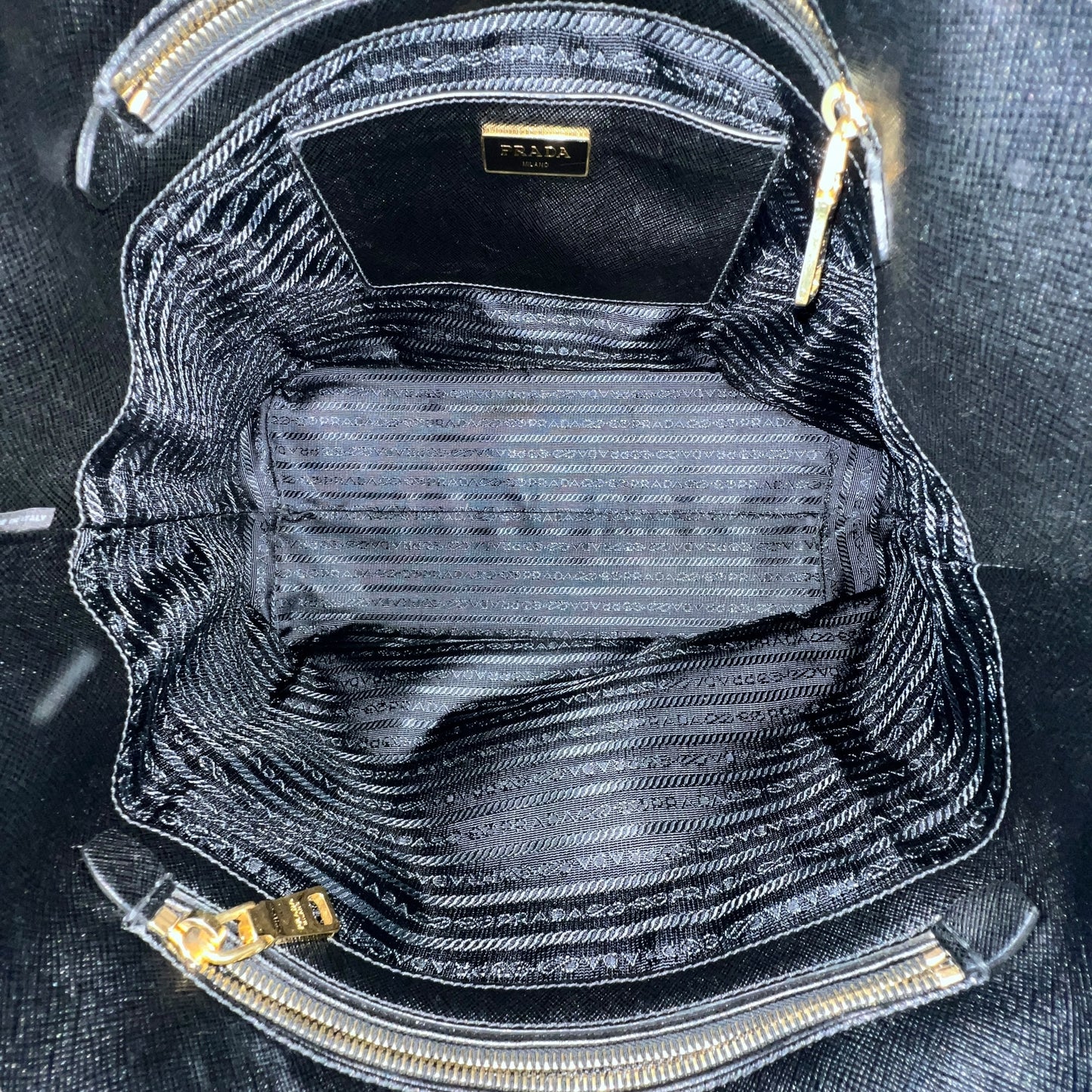 Prada Saffiano Leather Tote Bag