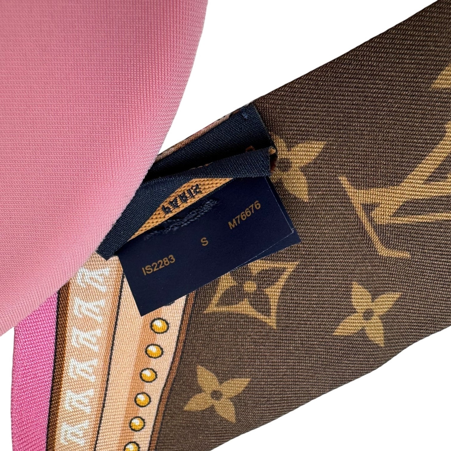 Louis Vuitton Monogram Silk Twilly