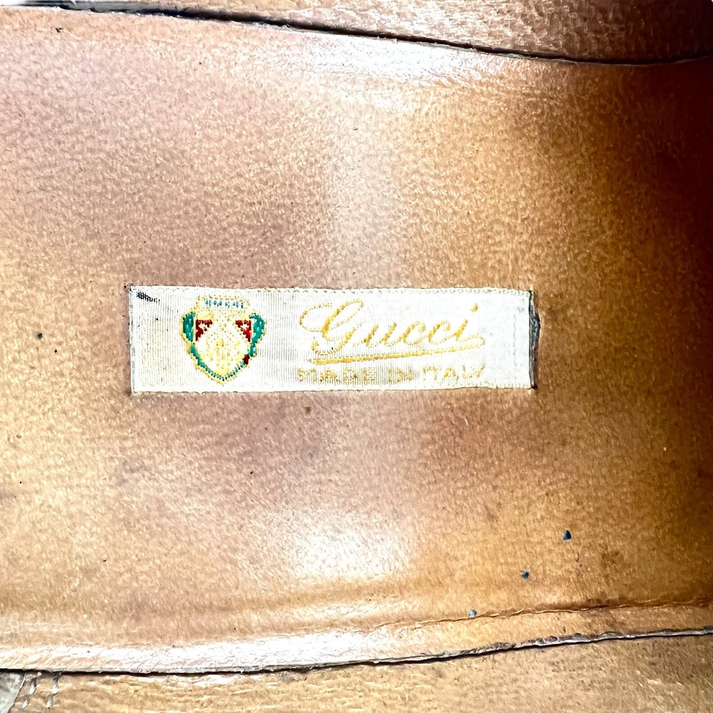 Gucci Vintage Men’s Leather Loafers