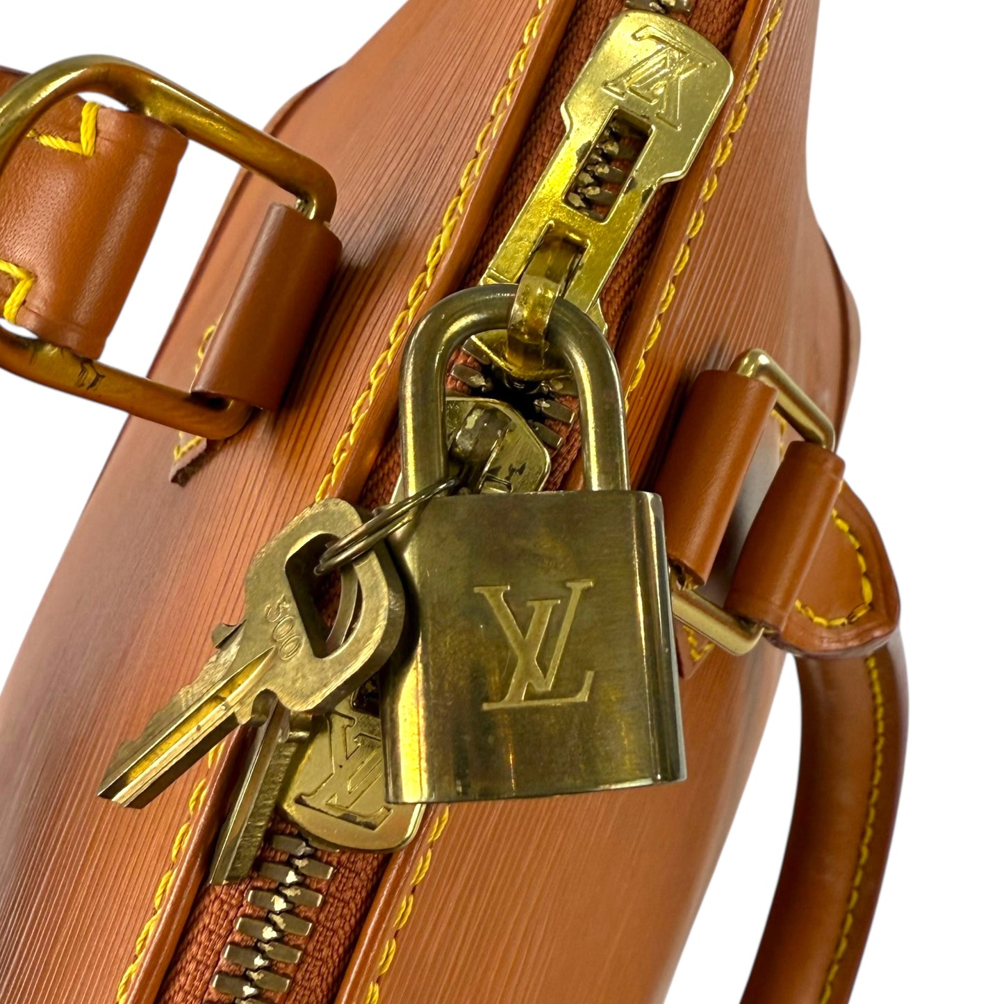 Louis Vuitton Epi Leather Alma Handbag