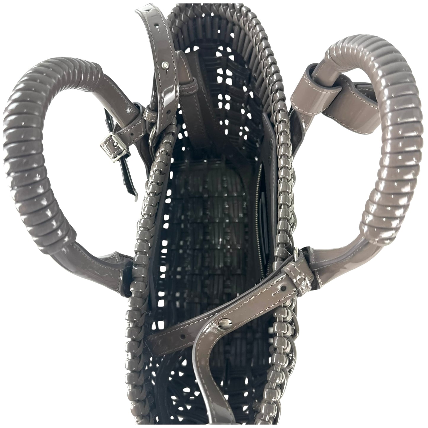 Balenciaga Bistro Basket Bag Two-Way Tote Bag