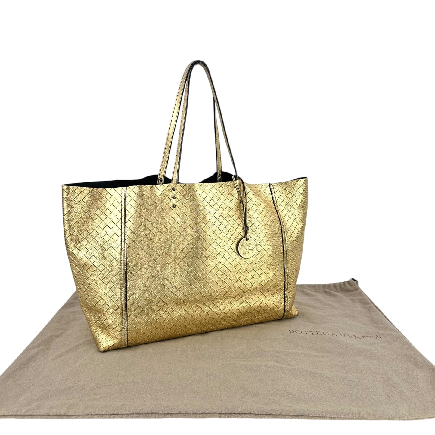 Bottega Veneta Mirage Intrecciato Leather Tote Bag