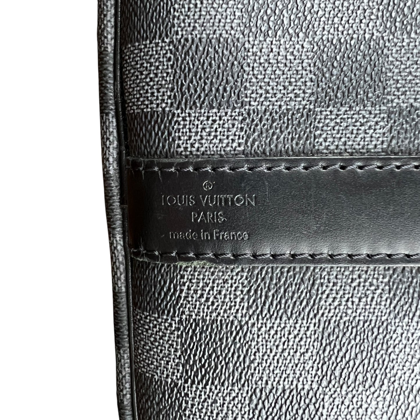 Louis Vuitton Damier Graphite Bandouliere Keepall 45 Bag