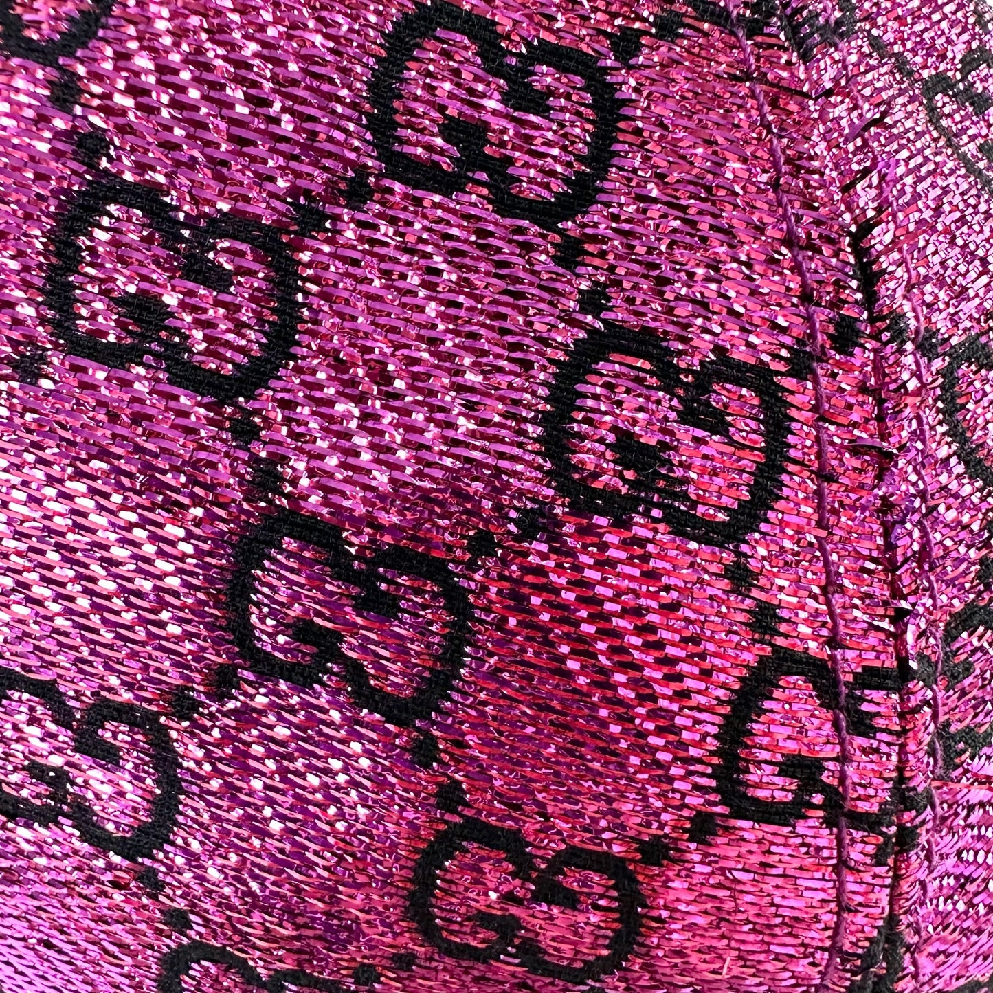 Gucci Metallic Monogram Baseball Hat