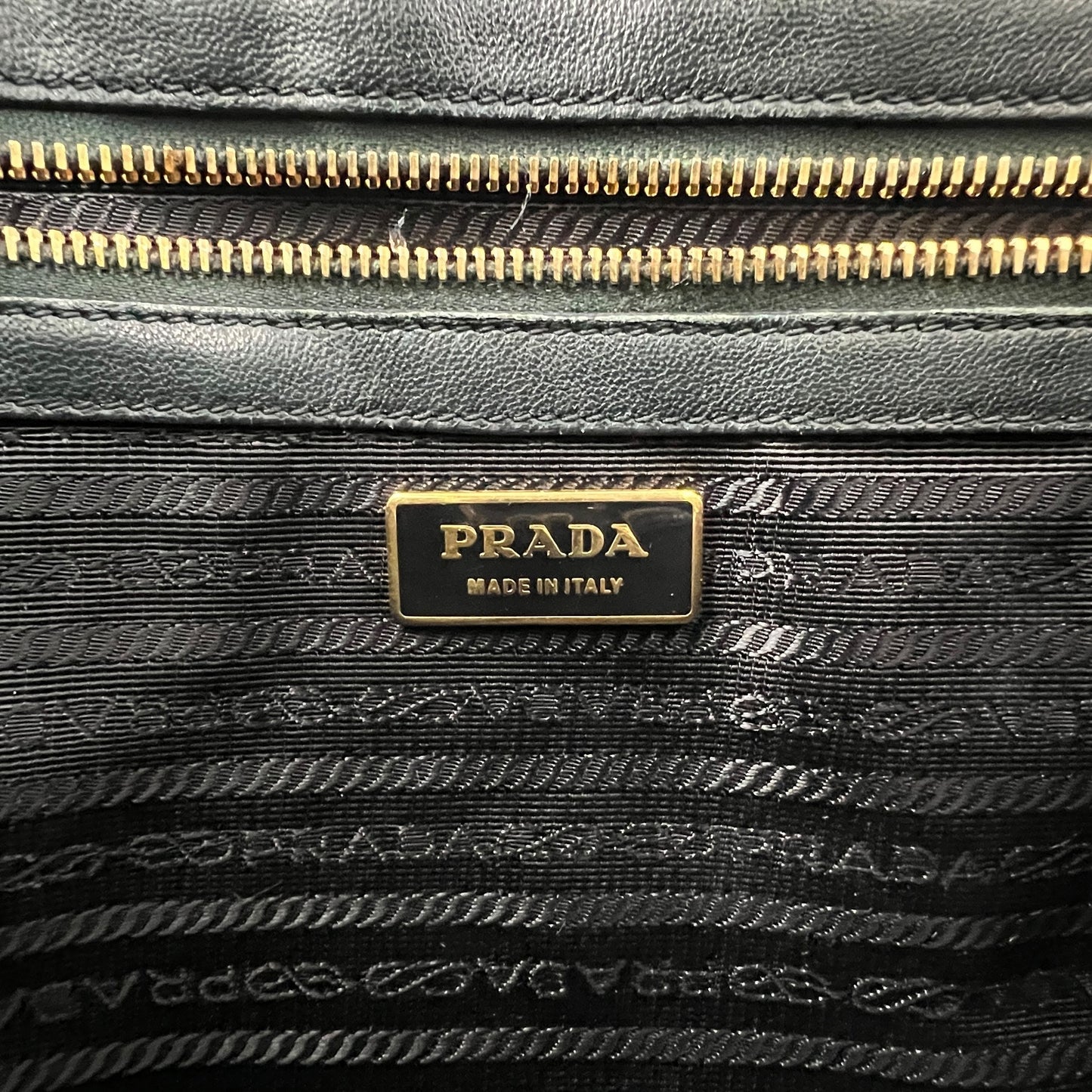 Prada Gaufre Nylon Handbag