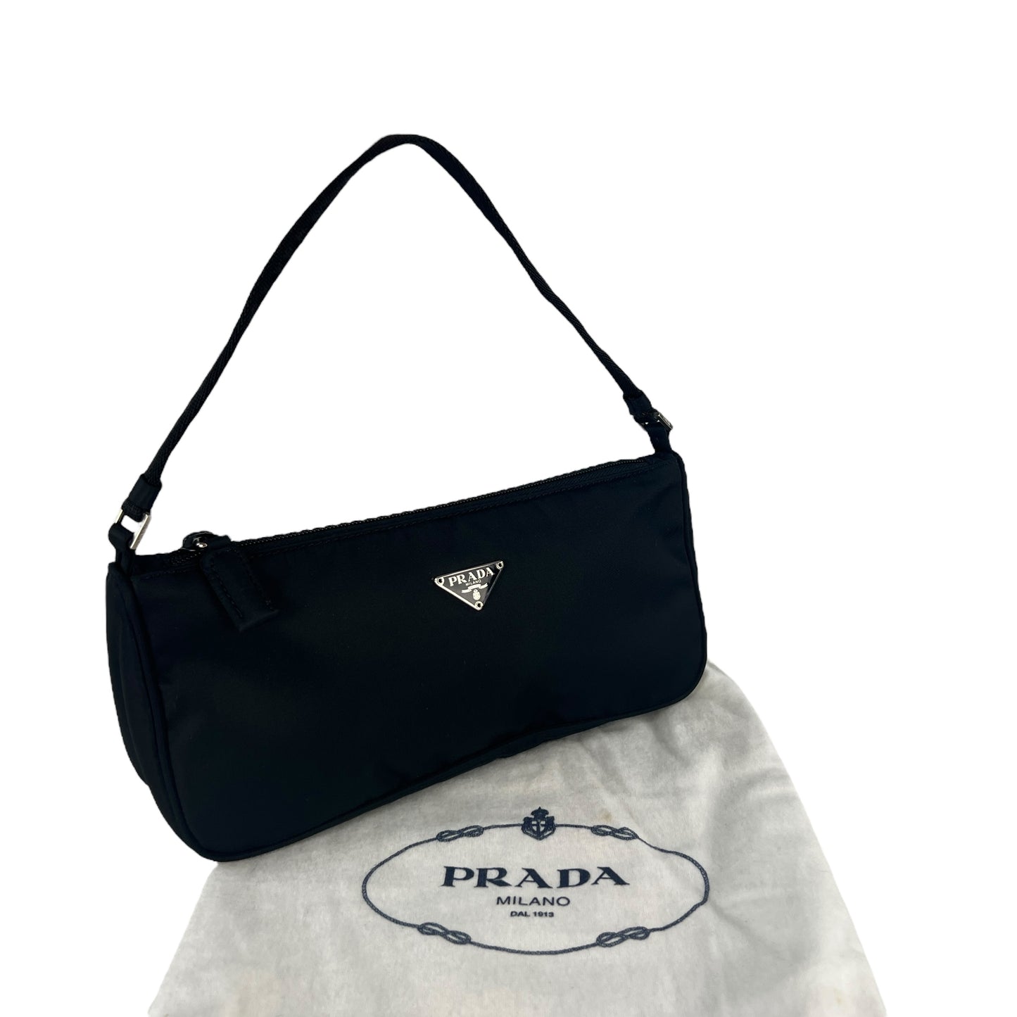 Prada Nylon Pochette Bag