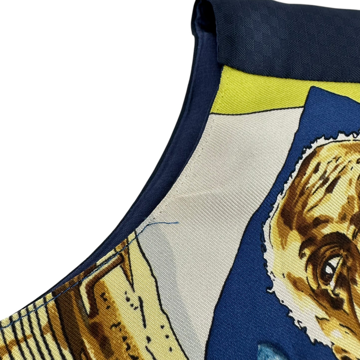 Hermes Vintage New Orleans Jazz Silk Vest