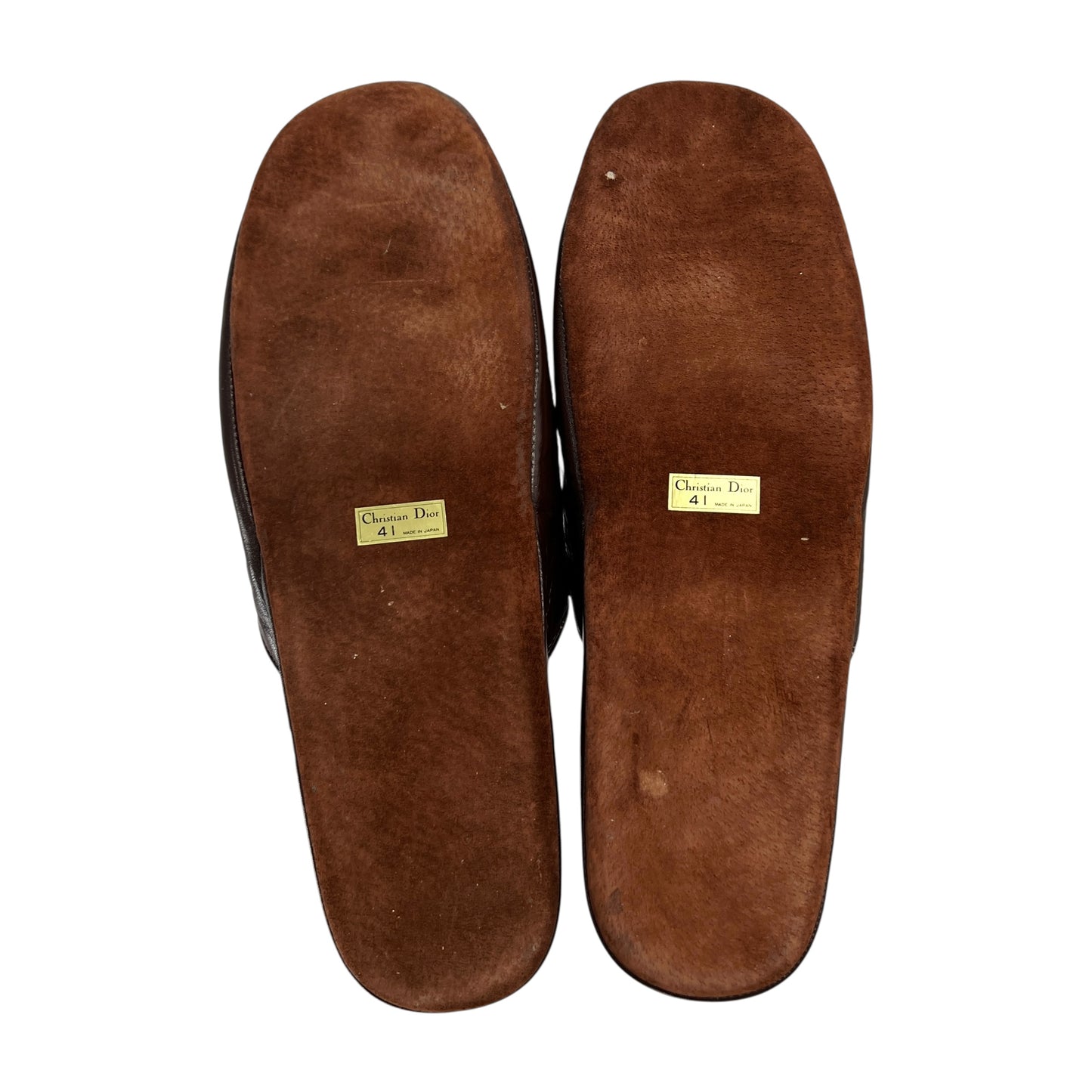 Dior Vintage Trotter Slippers