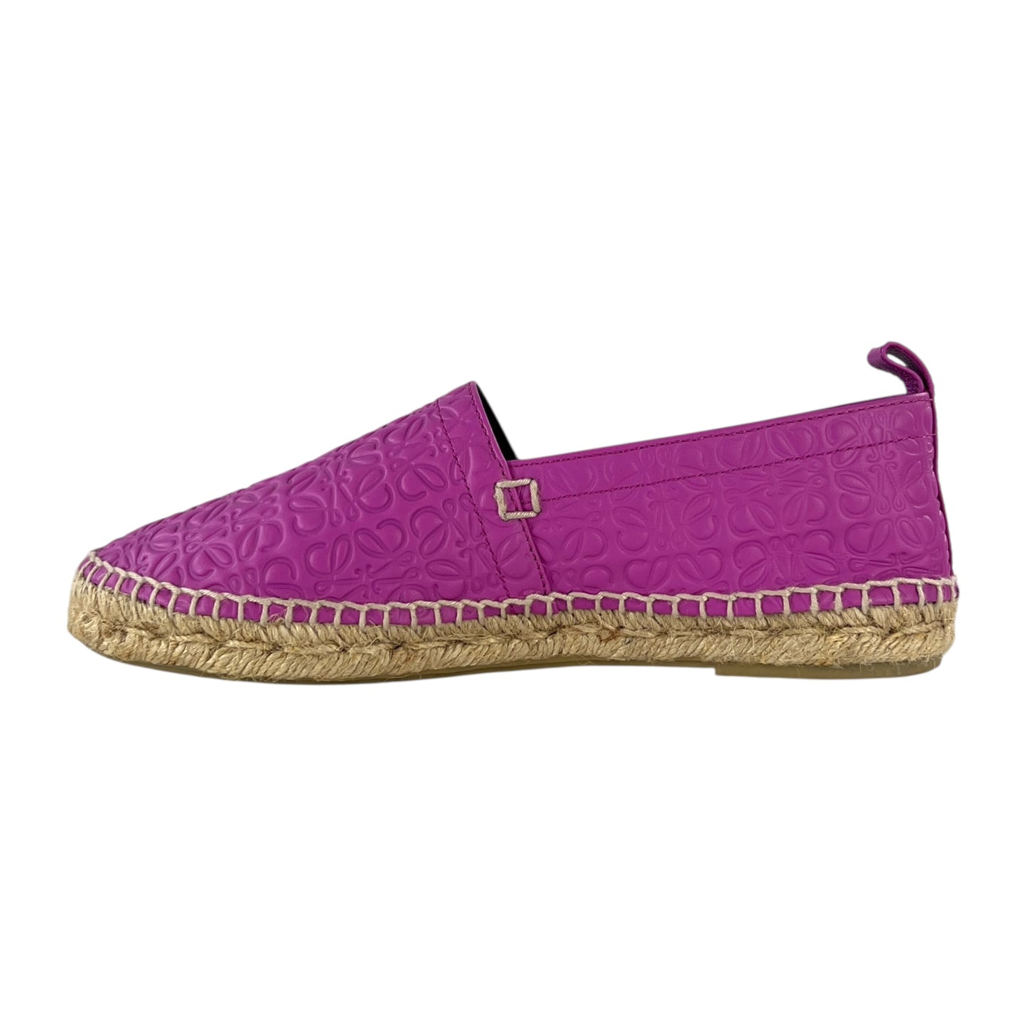 Loewe Embossed Leather Espadrilles