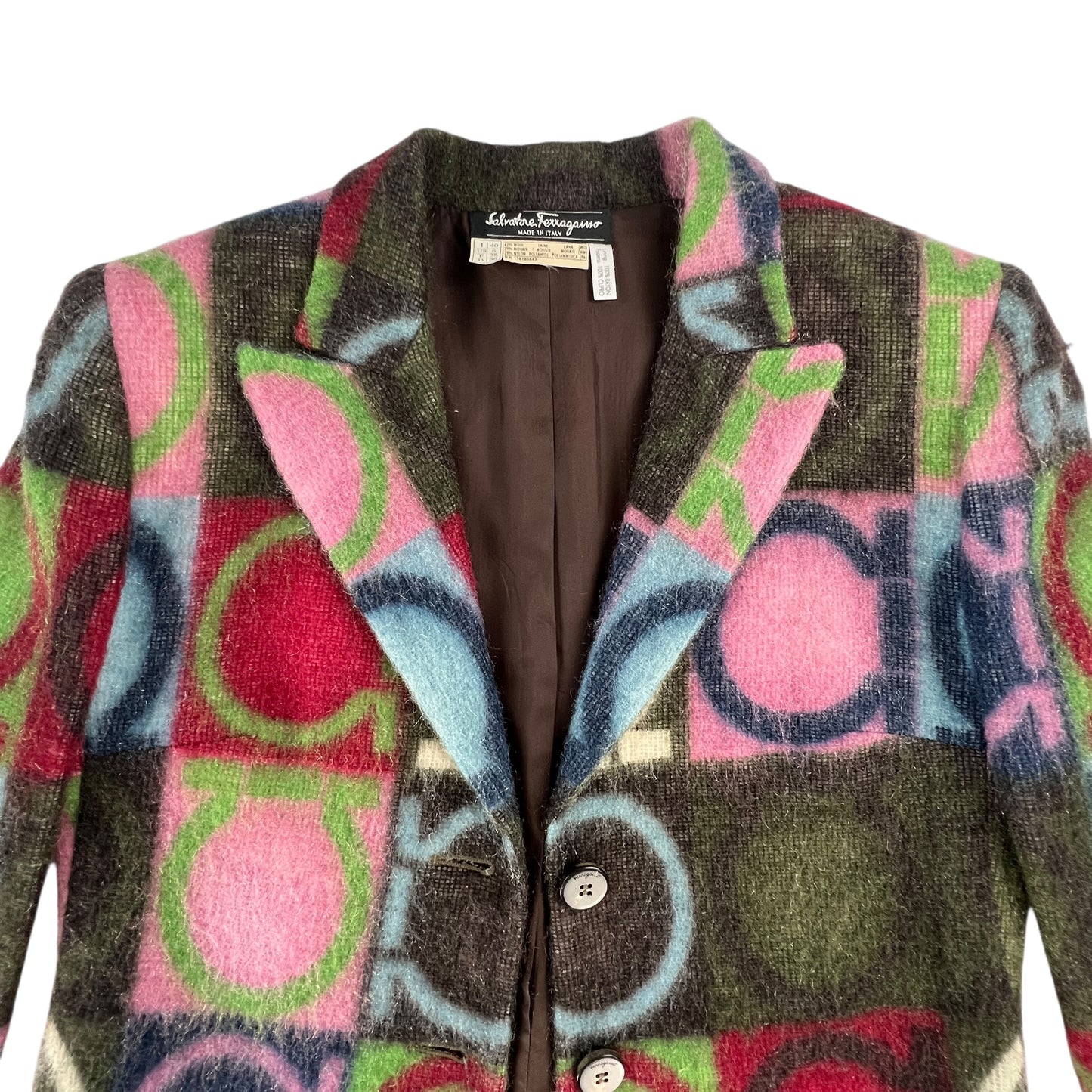 Ferragamo Gancini Mohair Suit Set