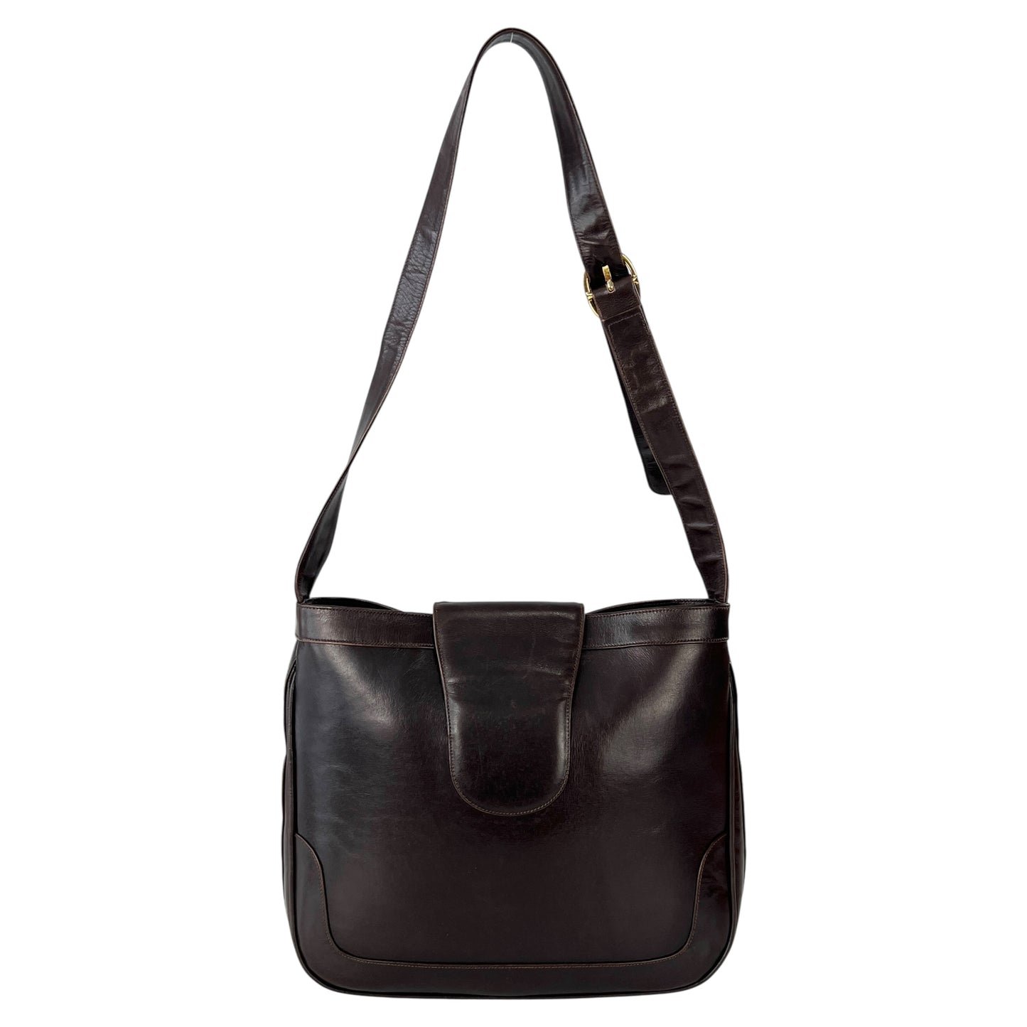 Gucci Vintage Leather Shoulder Bag