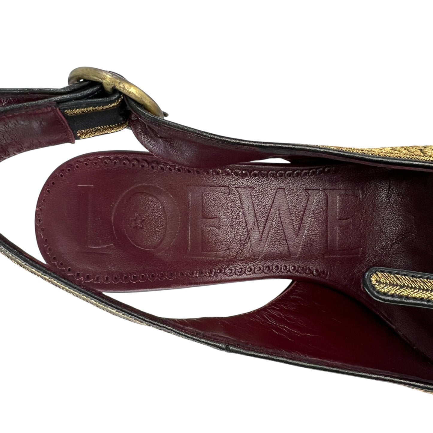 Loewe Embroidered Pumps
