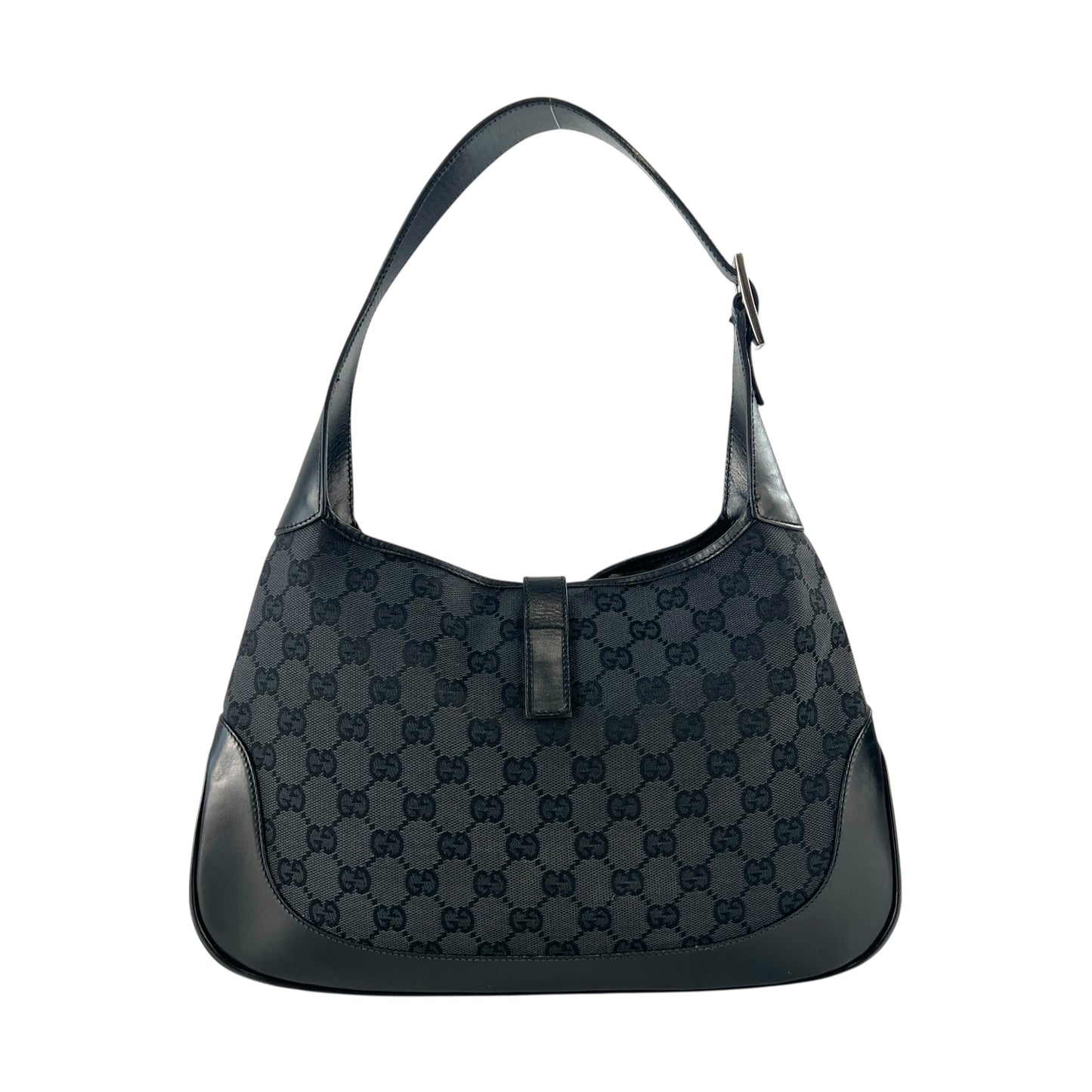 Gucci Monogram Canvas Jackie Handbag
