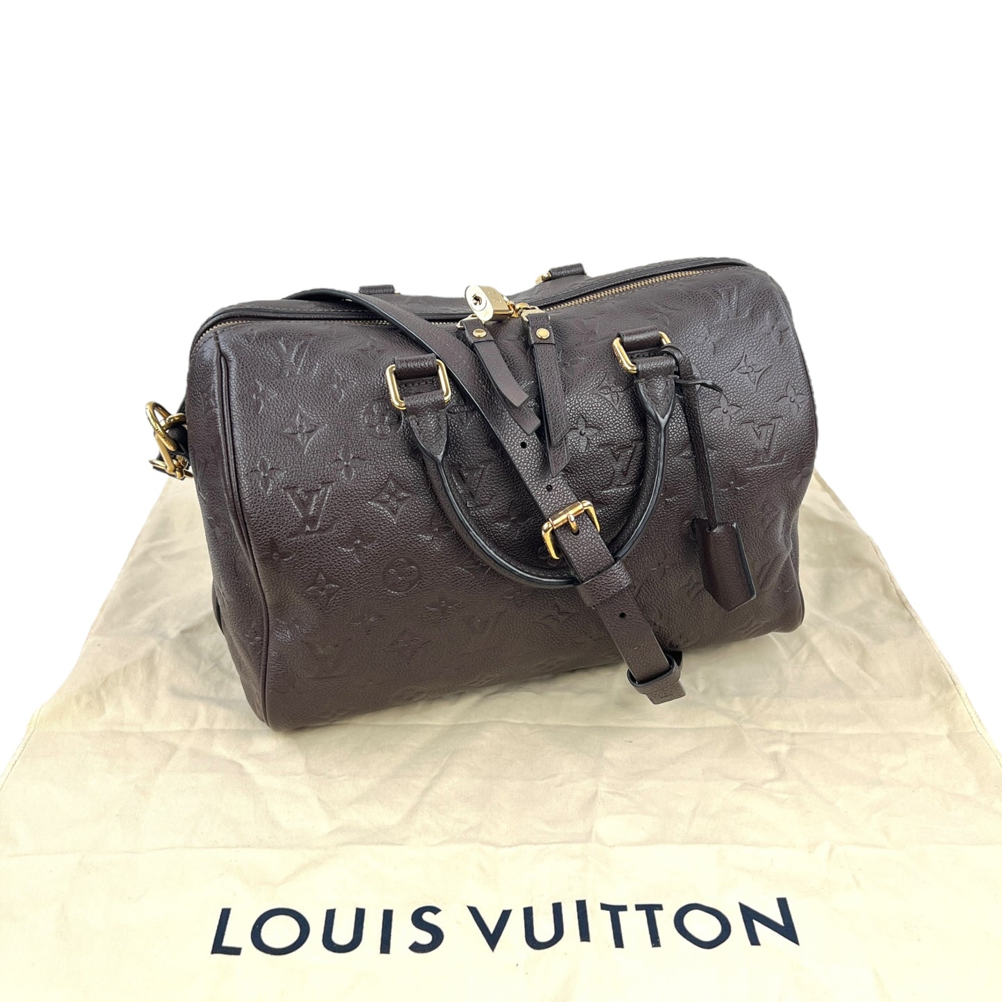 Louis Vuitton Empreinte Monogram Speedy 30 Bandoulière Bag