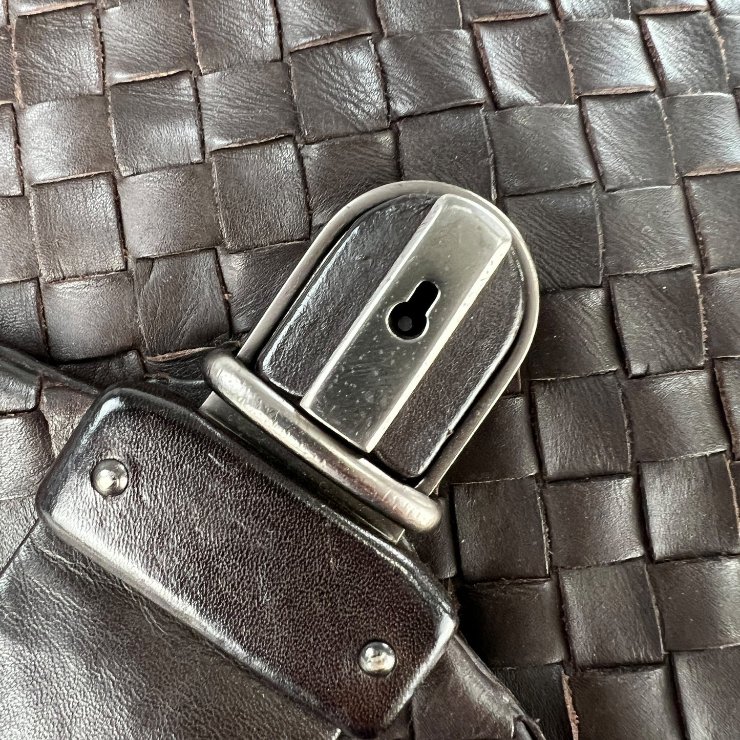 Bottega Veneta Intrecciato Leather Briefcase