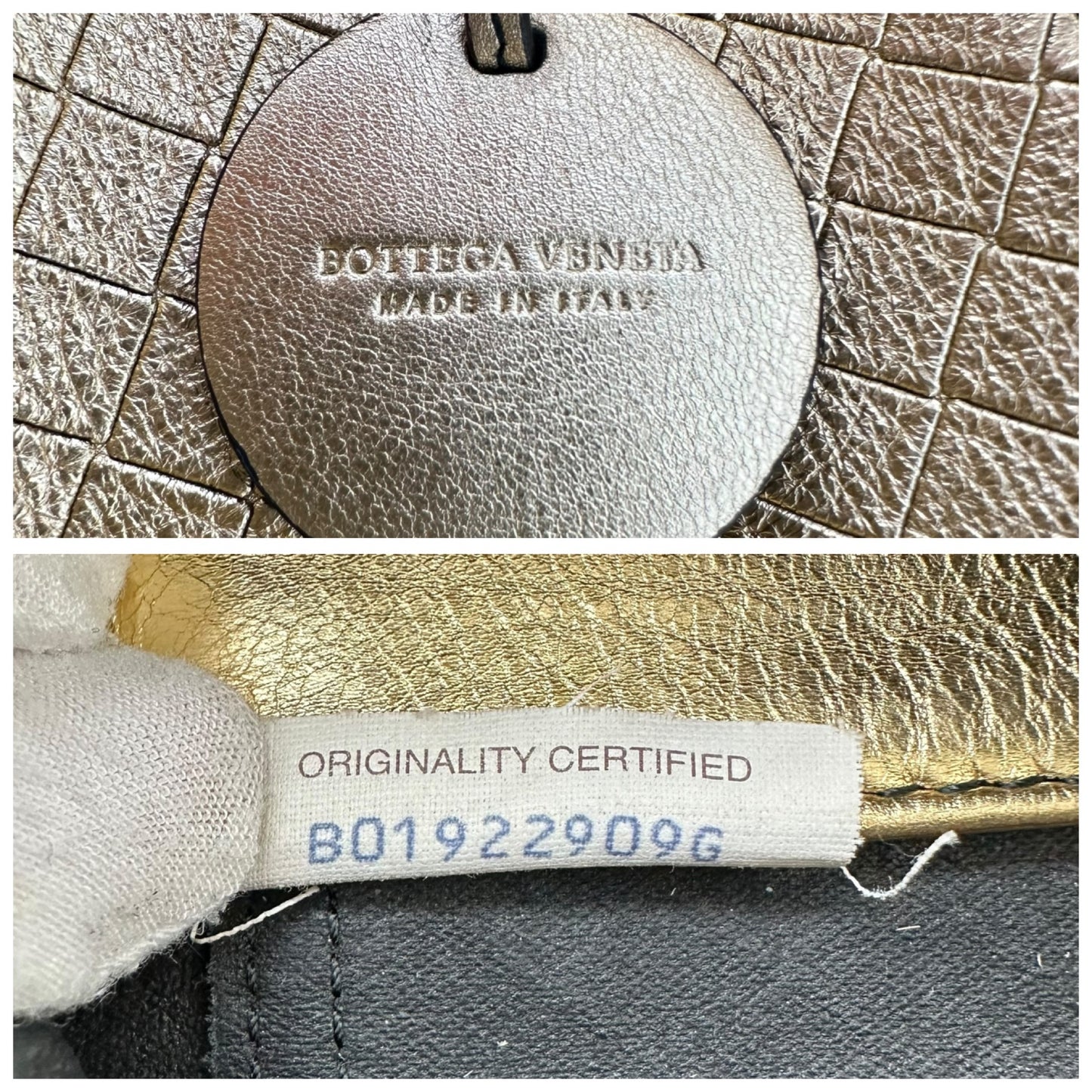 Bottega Veneta Mirage Intrecciato Leather Tote Bag